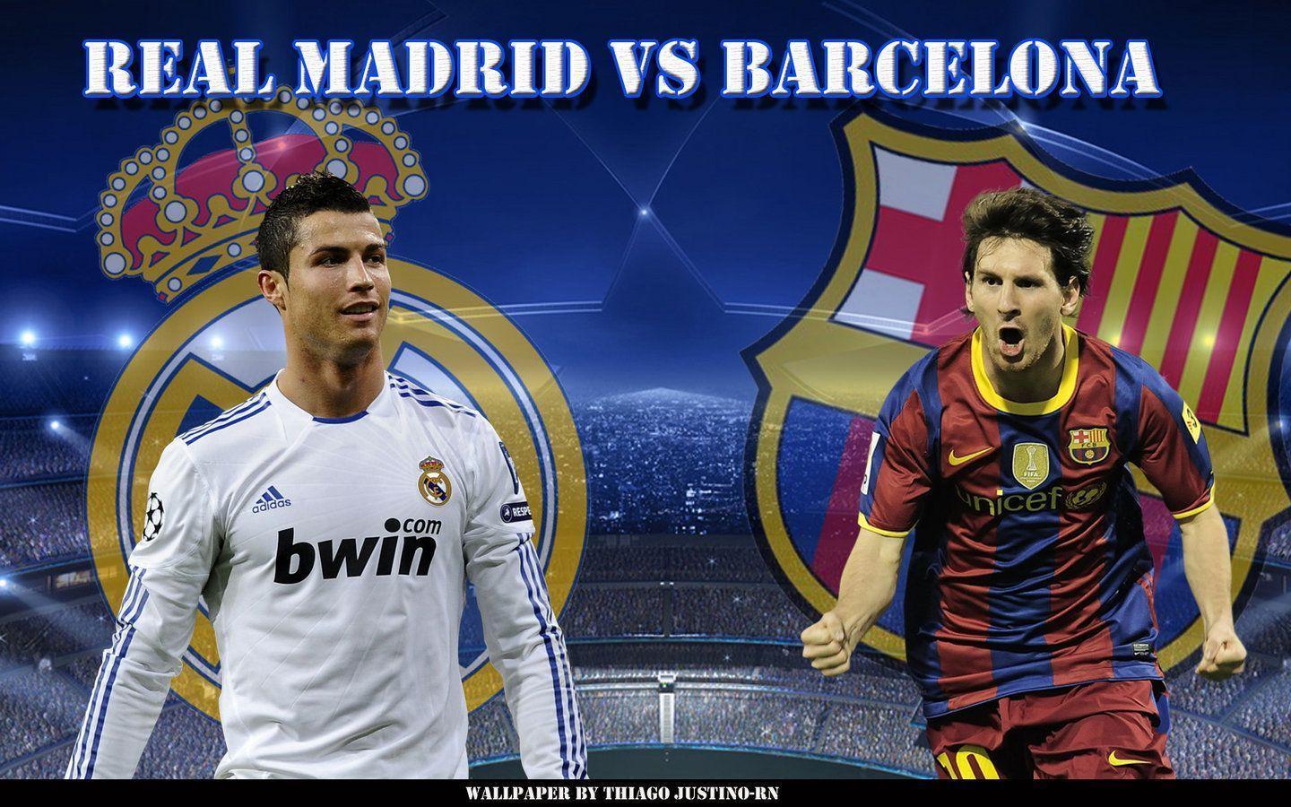 1440x900 Real Madrid Vs Barcelona Wallpaper