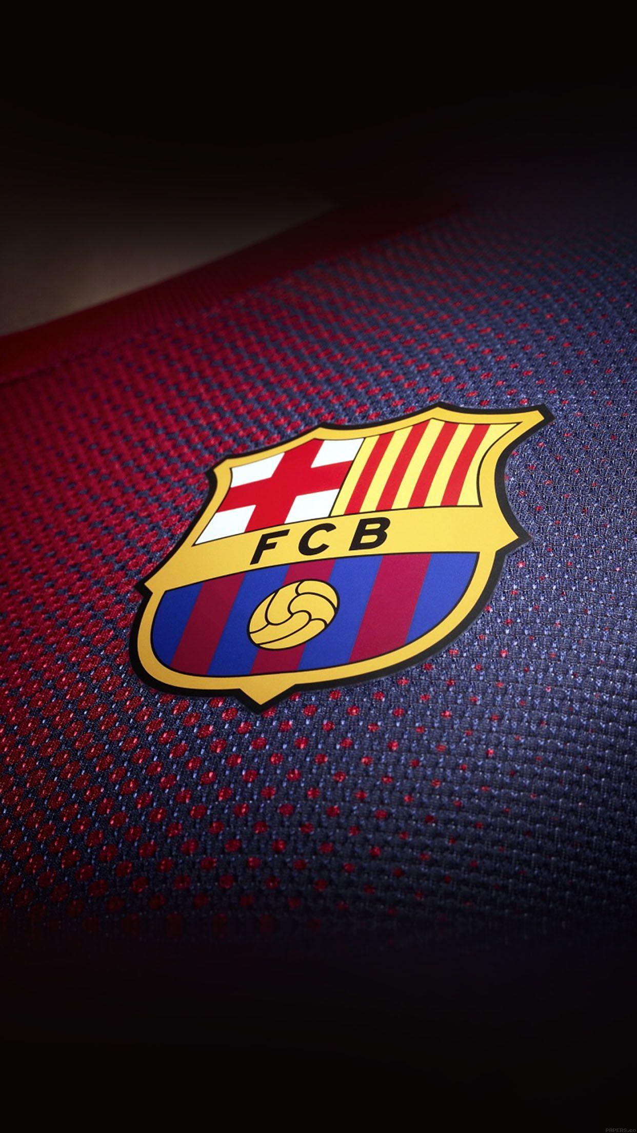 1242x2208 iPhone7papers barcelona logo emblem sports