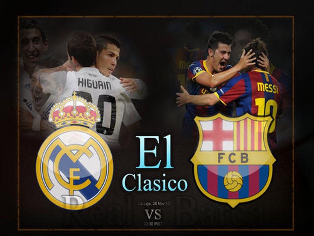 1024x768 Real madrid vs barcelona wallpaper