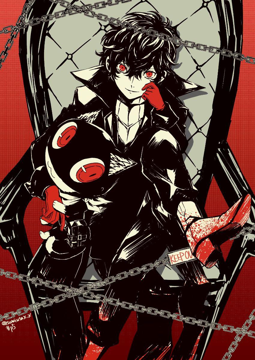 850x1200 P5 Wallpaper 5 Joker And Morgana, Download Wallpaper