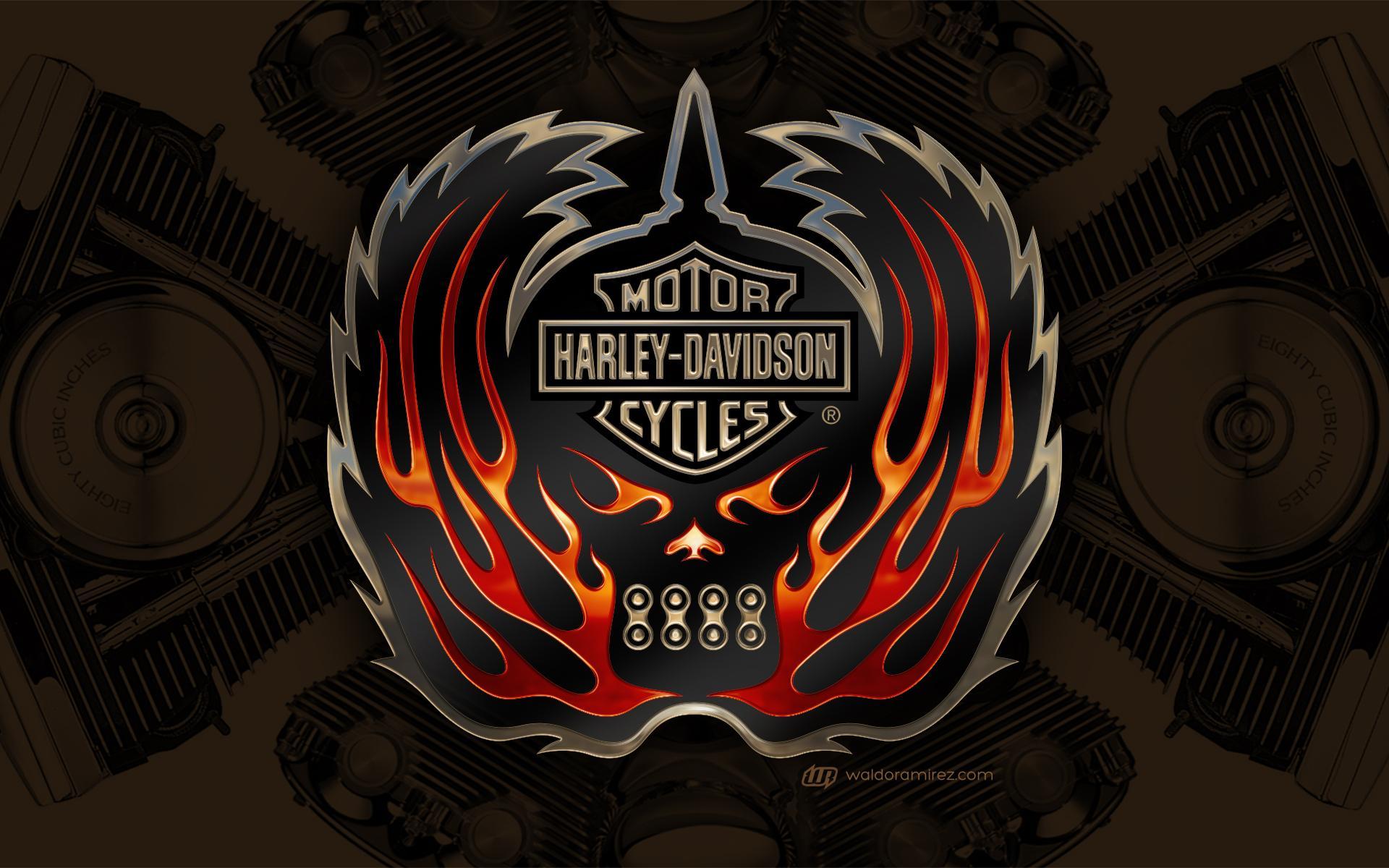 1920x1200 Harley Davidson Logo Wallpaper, image collections of wallpaper