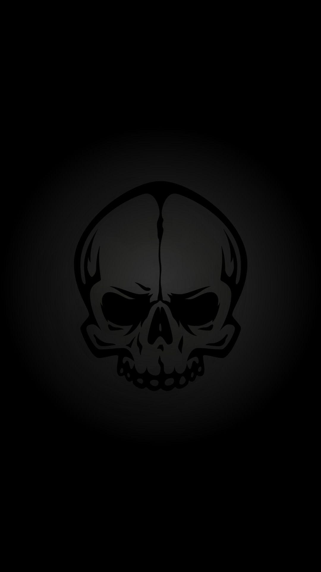 1080x1920 Skull Android Phone Wallpaper