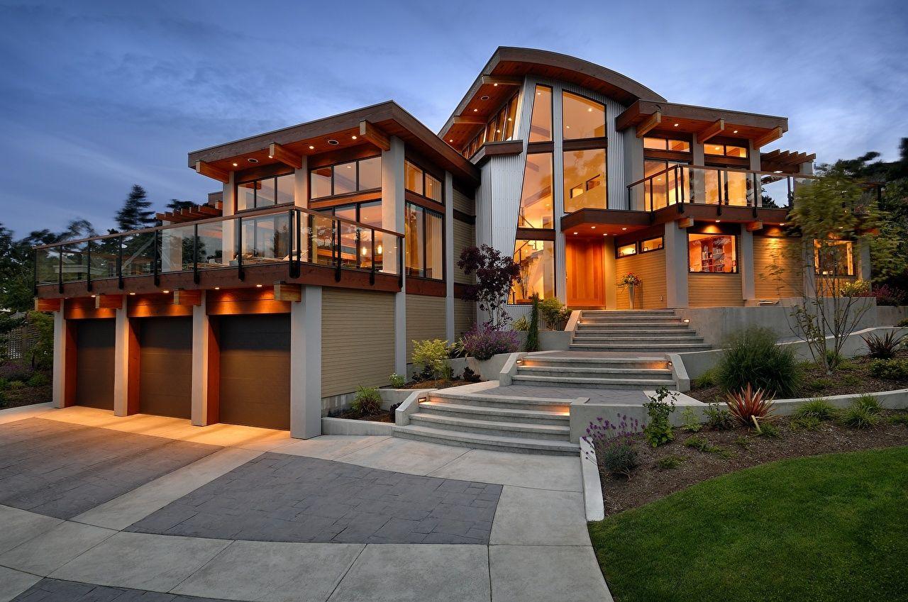 1280x849 Desktop Wallpaper exterior stairway Mansion Cities Houses Design