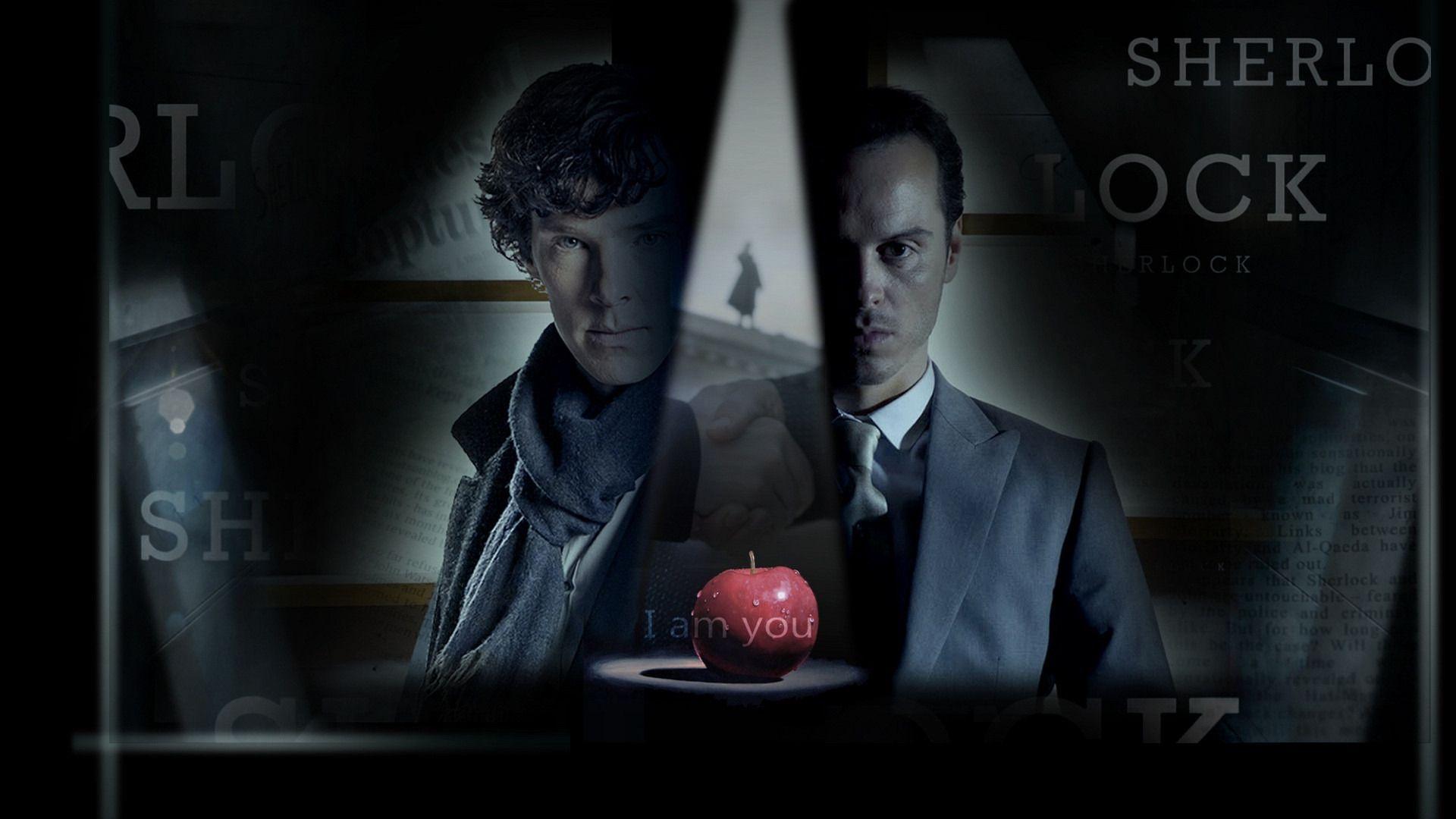 1920x1080 Sherlock and Moriarty Desktop Wallpaper