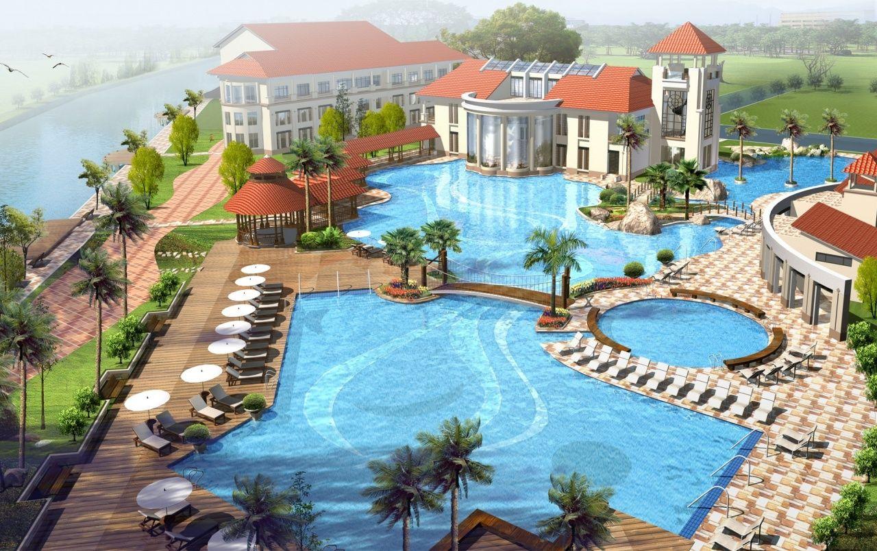 1280x804 Mansion Swimming Pool & Nature wallpaper. Mansion Swimming Pool
