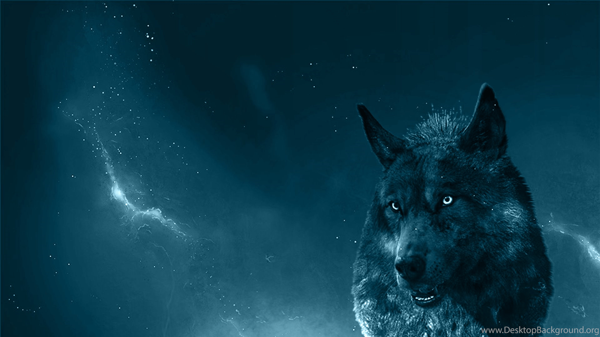 Red And Blue Wolf Wallpapers Top Những Hình Ảnh Đẹp