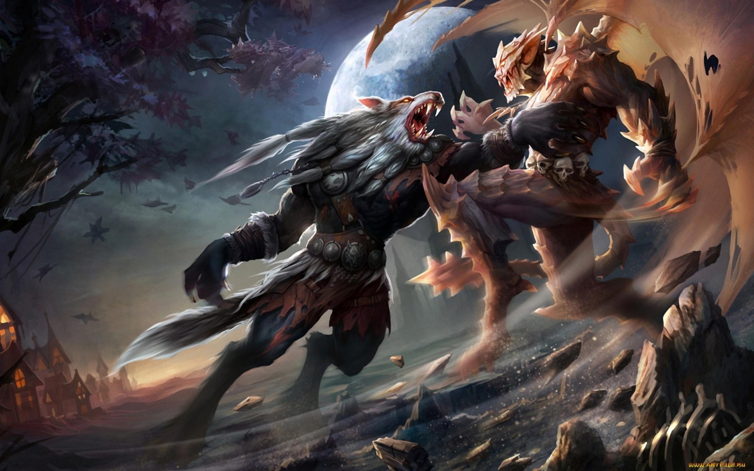 2560x1600 Werewolf Wallpaper 4k for Android