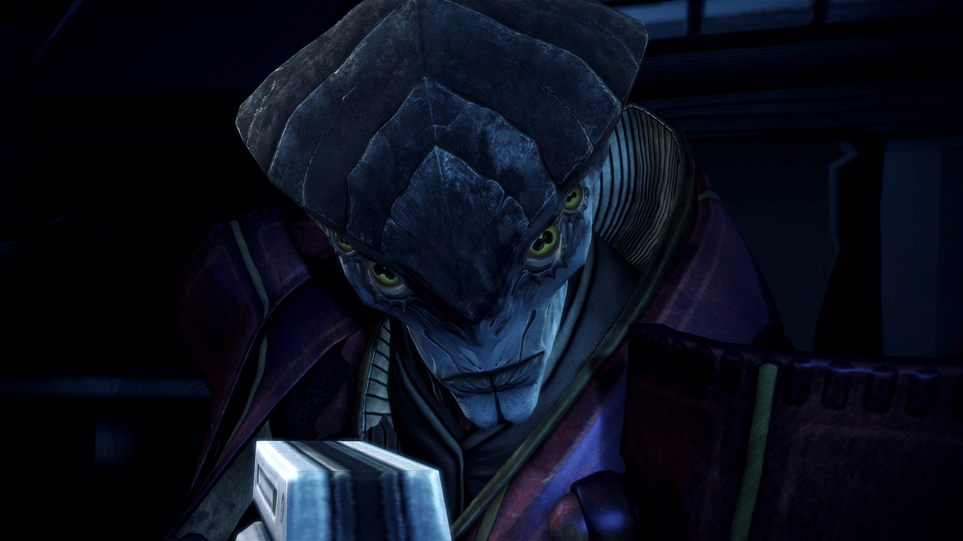1920x1080 MASS EFFECT - Prothean smirk HD wallpaper and background