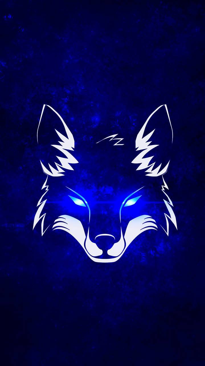 720x1280 Blue Wolf wallpaper