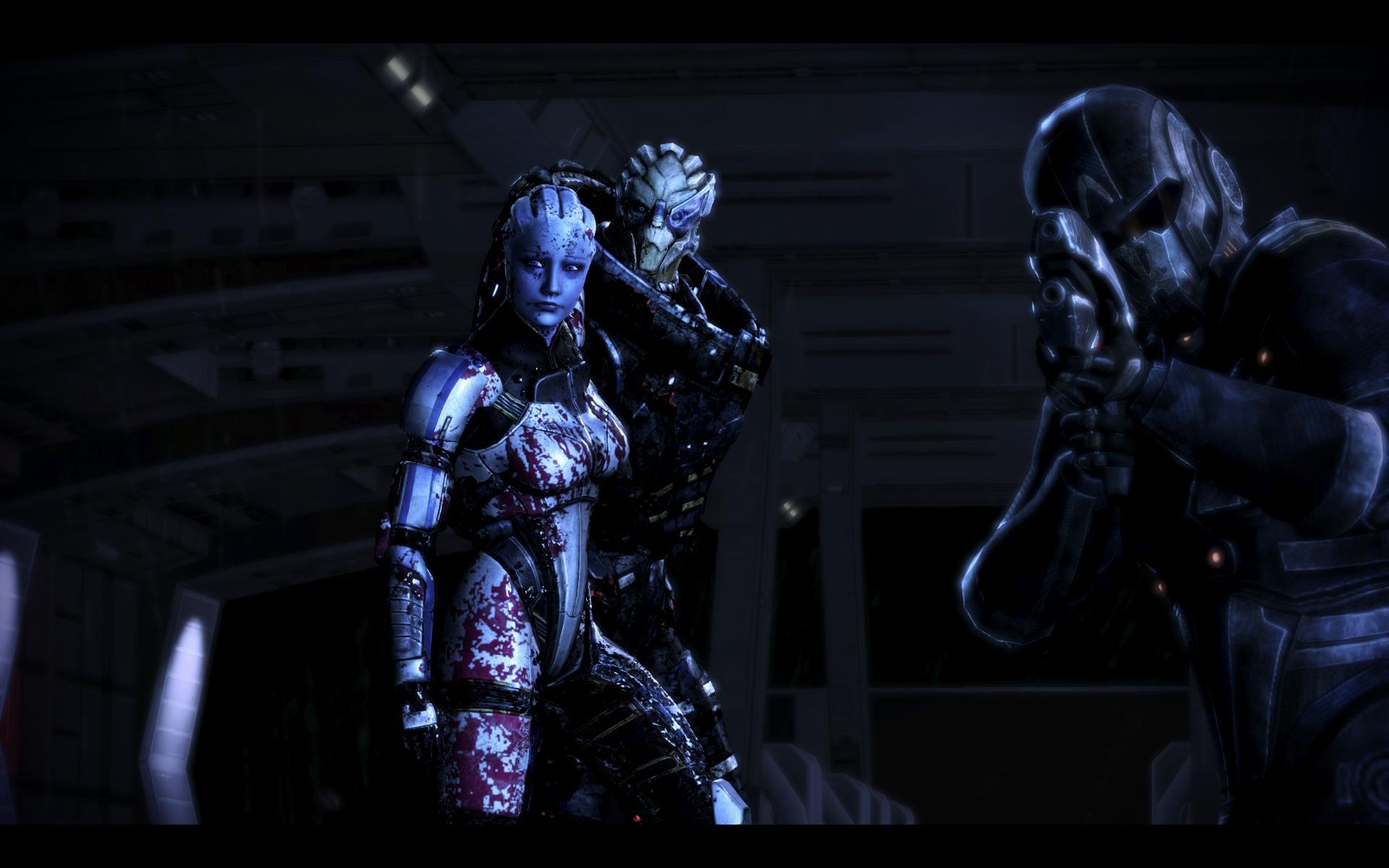 1920x1200 Mass effect liara wallpaper