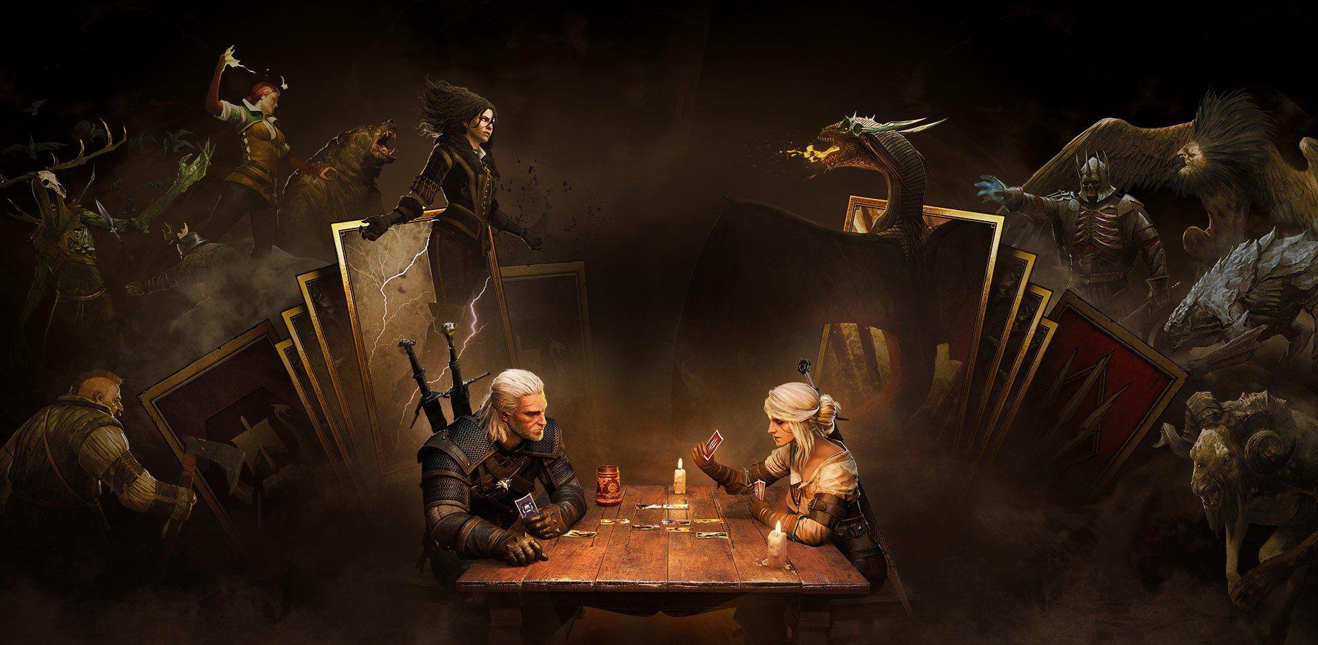 1920x940 Gwent: The Witcher Card Game HD Wallpaper