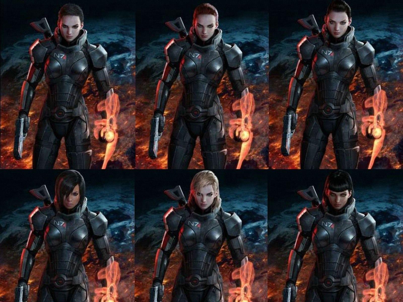 1600x1200 Mass Effect 3 Femshep Wallpaper