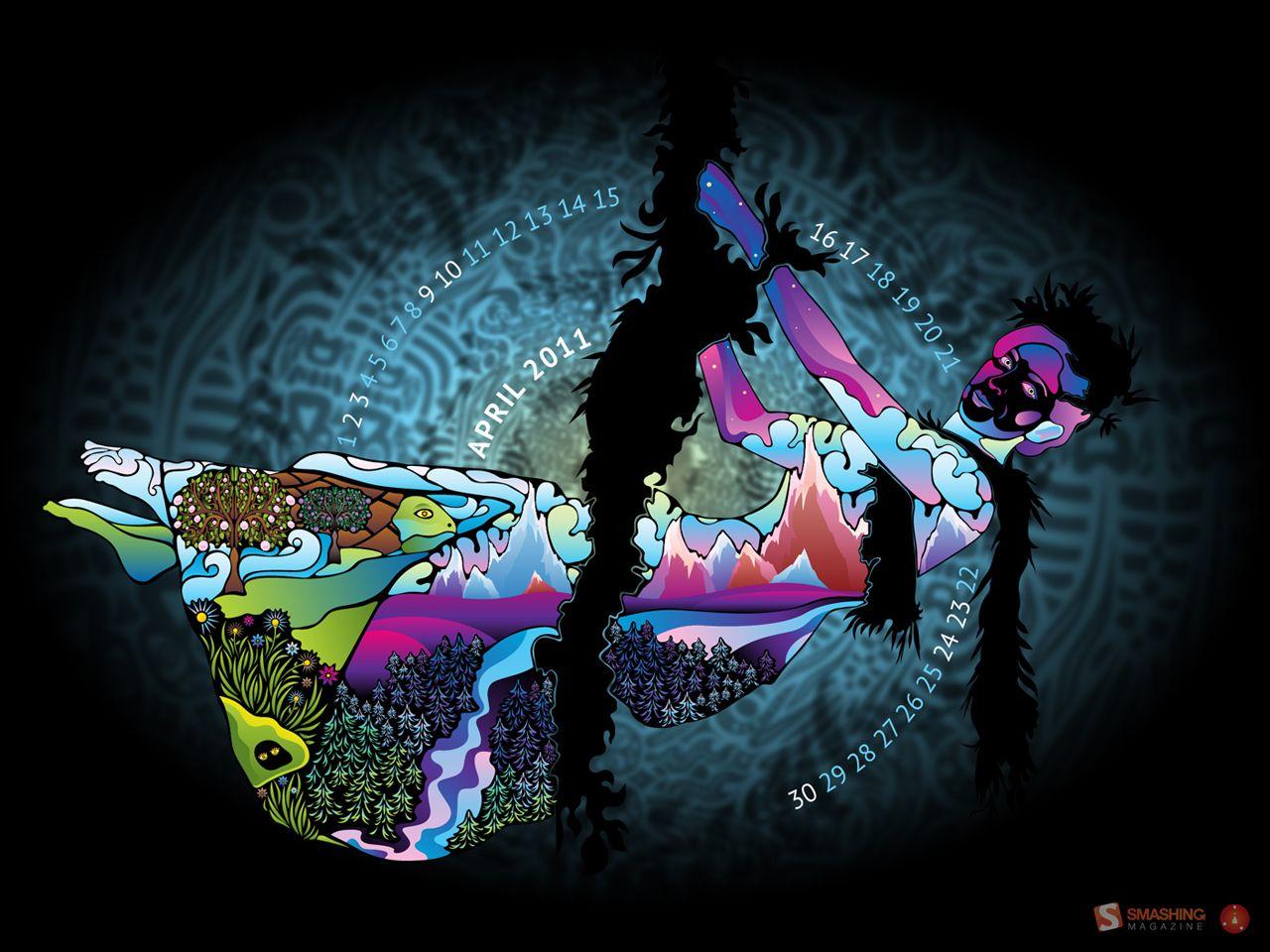 1280x960 Psychedelic Spring Fairy free wallpaper