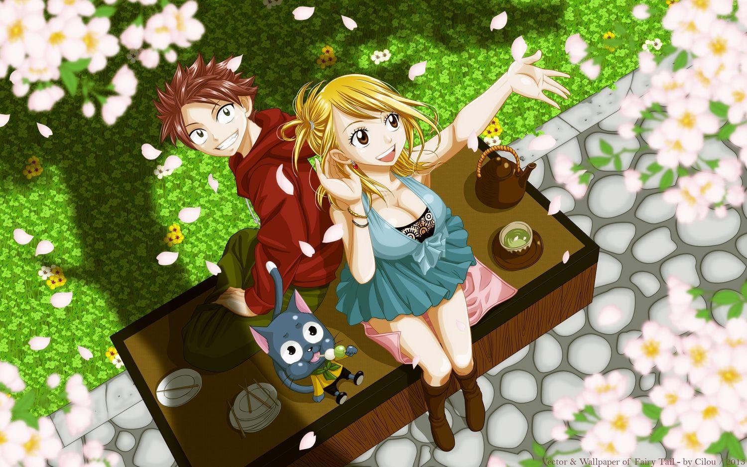 1500x938 fairy tail happy (fairy tail) lucy heartfilia male natsu dragneel