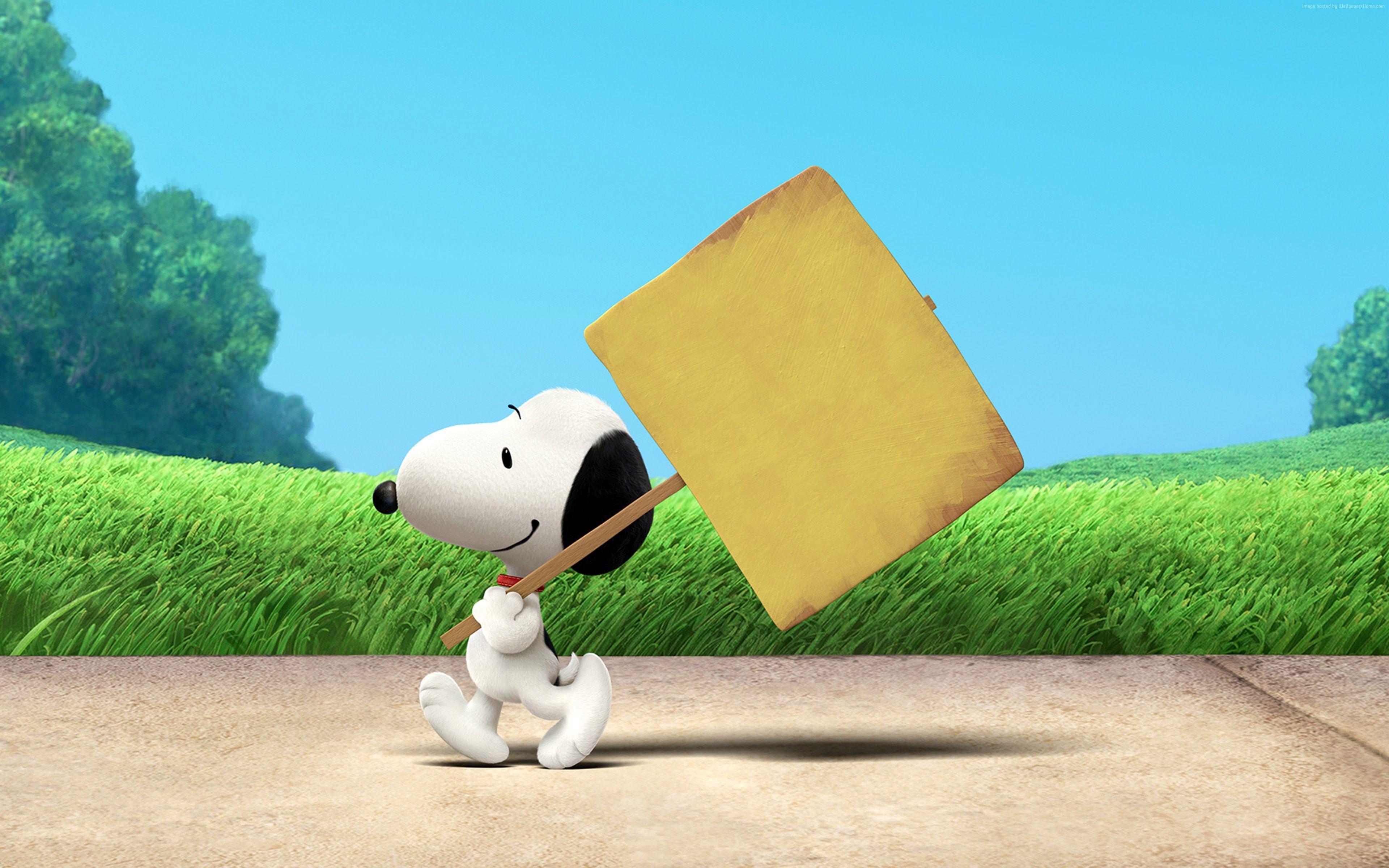 3840x2400 #The Peanuts Movie, #Snoopy