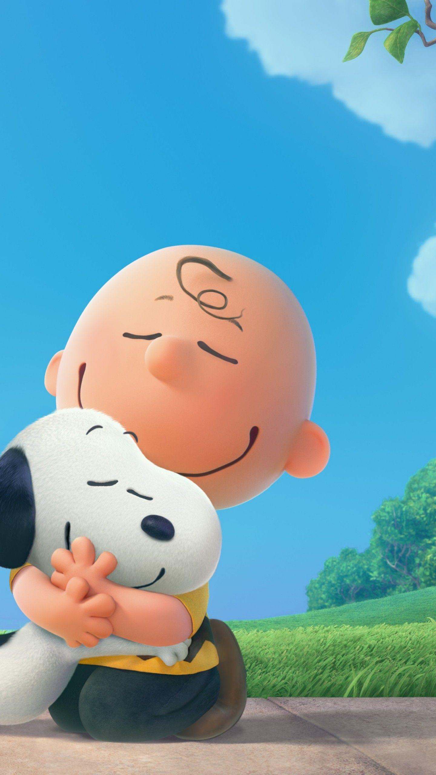 1440x2560 Wallpaper The Peanuts Movie, Snoopy, Charlie Brown, Movies