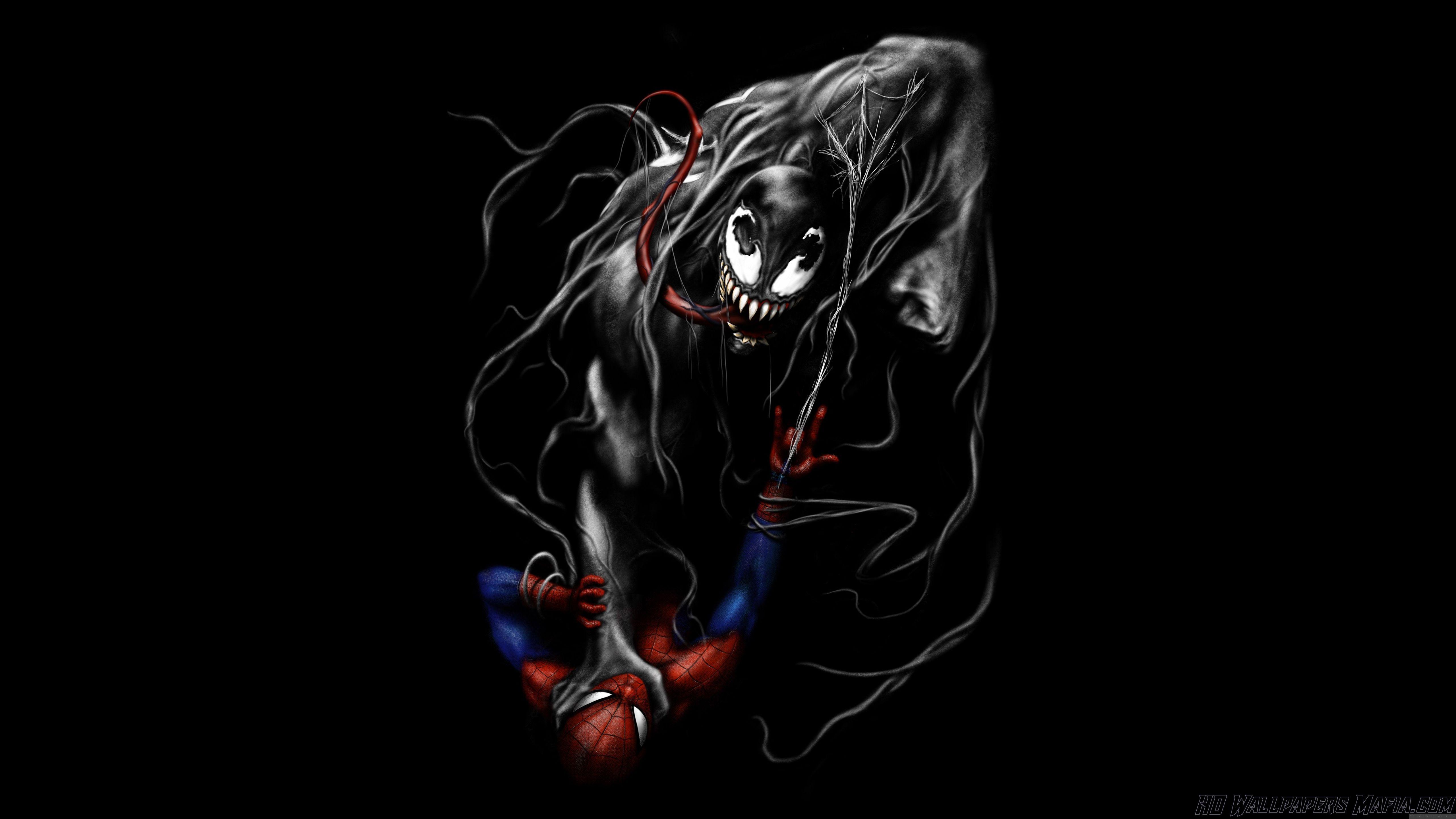 5120x2880 Venom Vs Spider Man 5k Wallpaper Wallpaper Venom, HD