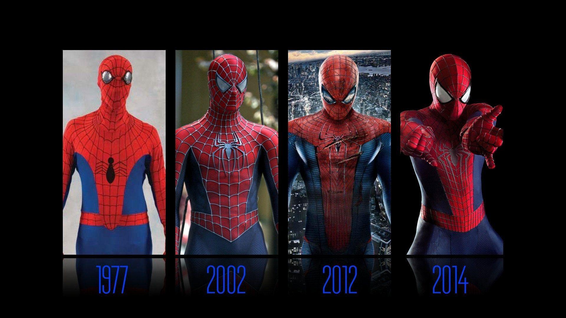 1920x1080 Made A Wallpaper With All The Live Action Spider Man. 1920X1080