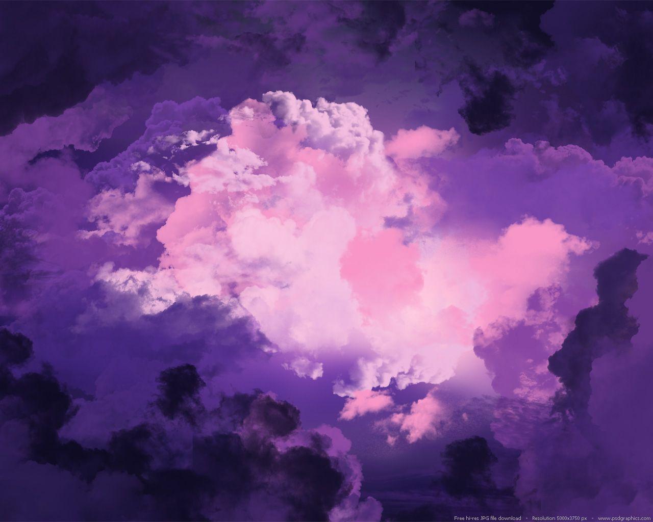 Purple Wallpaper Aesthetic Clouds - 35 Beautiful Cloud Aesthetic