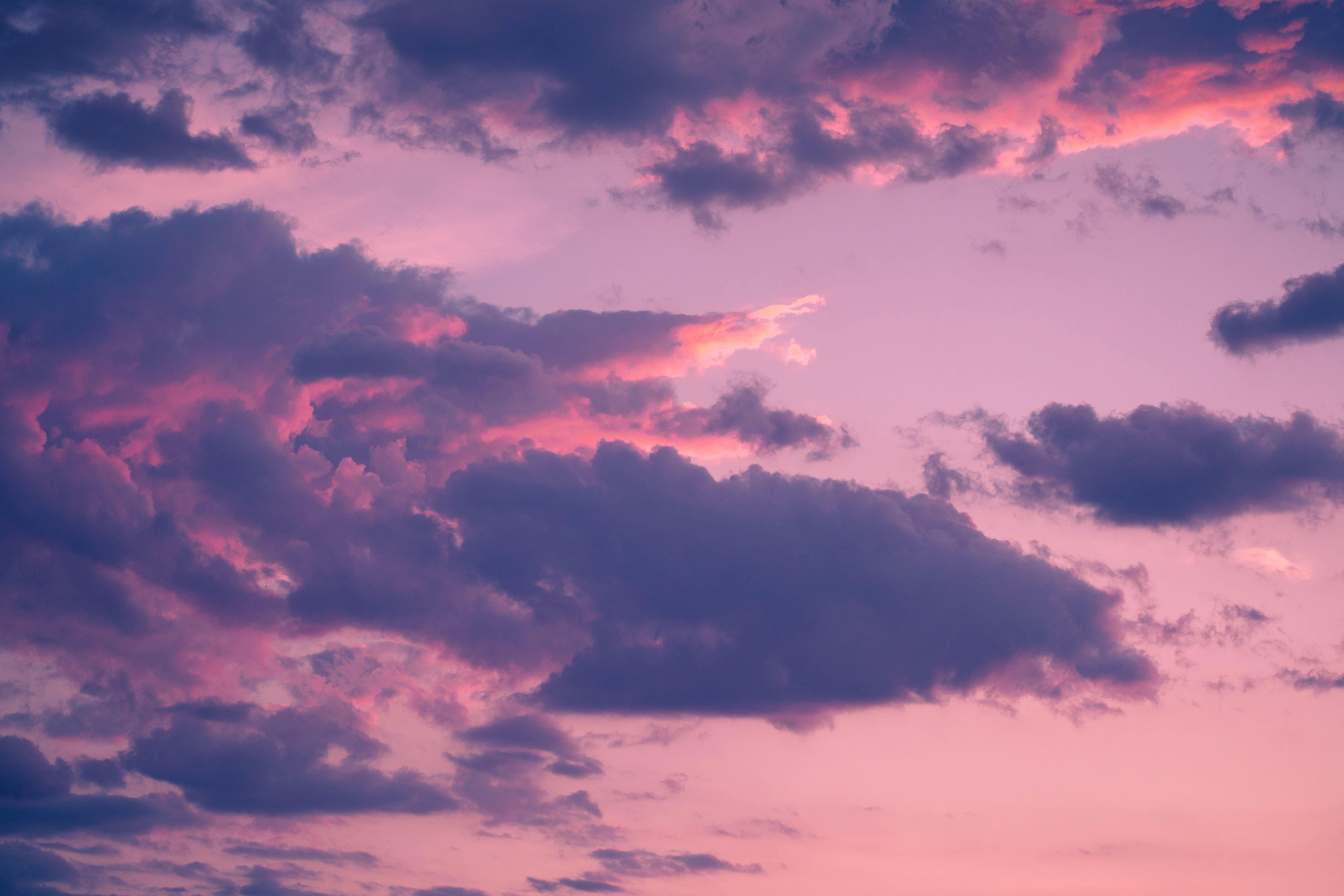 粉紫色天空图片风景素材桌面壁纸_桌面壁纸_mm4000图片大全