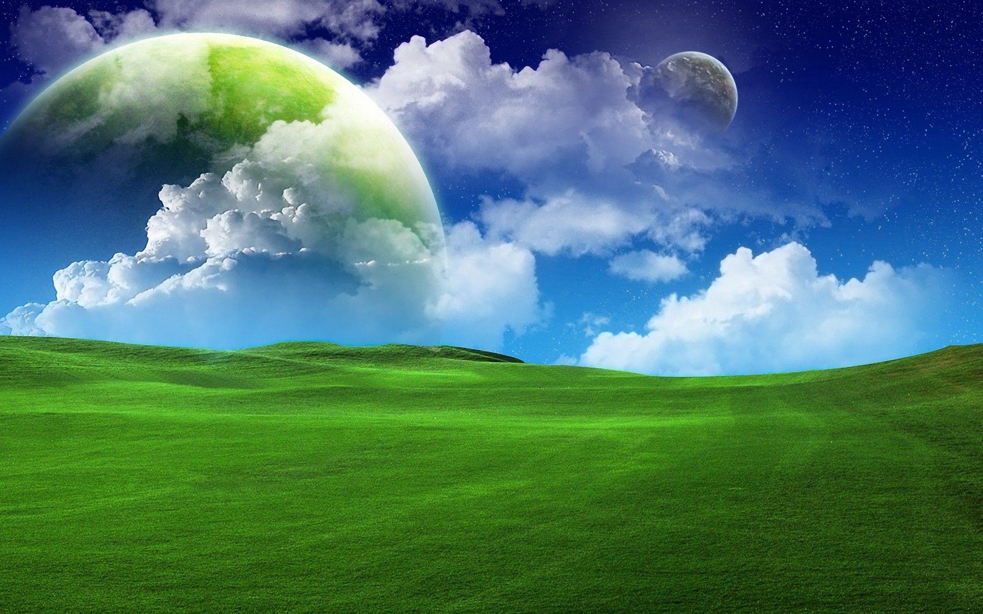 Green Sky Wallpapers - Top Free Green Sky Backgrounds - WallpaperAccess