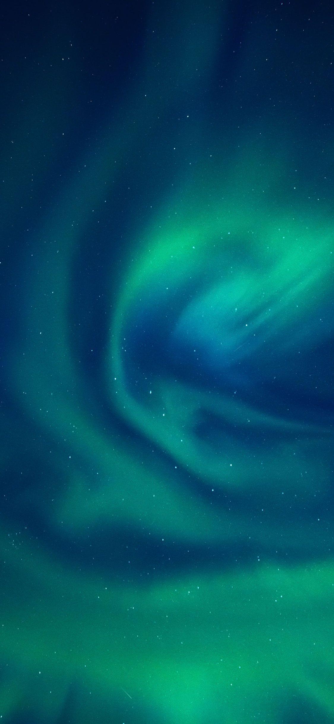 1125x2436 Apple Aurora Dark Wallpaper. HD Wallpaper. ID Download