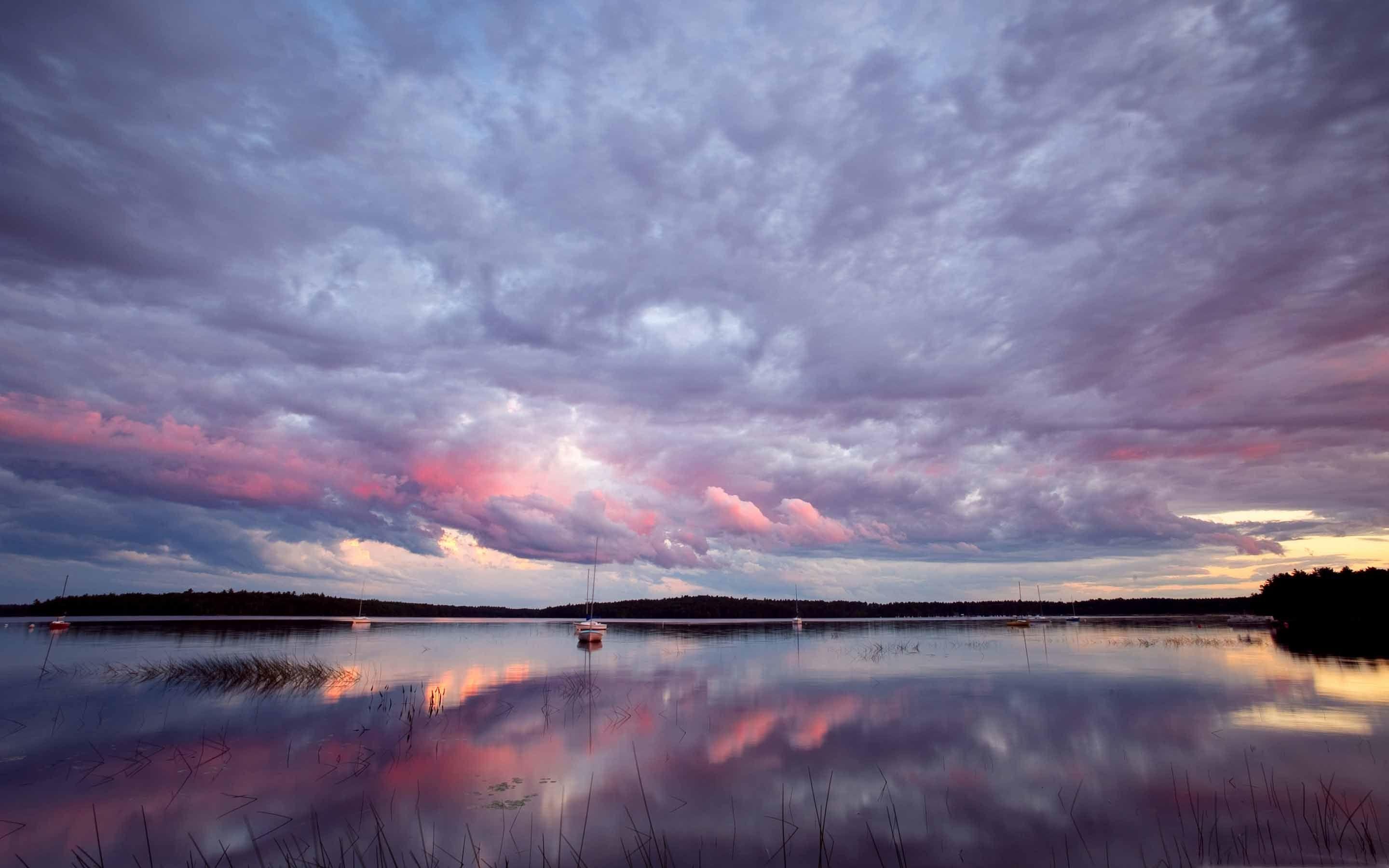 2880x1800 Purple Clouds Tải xuống hình nền Mac