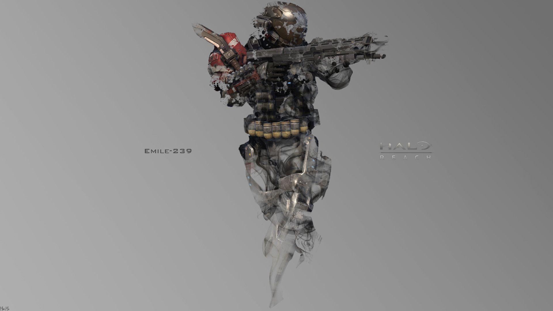 1920x1080 Halo Reach Emile Wallpaper