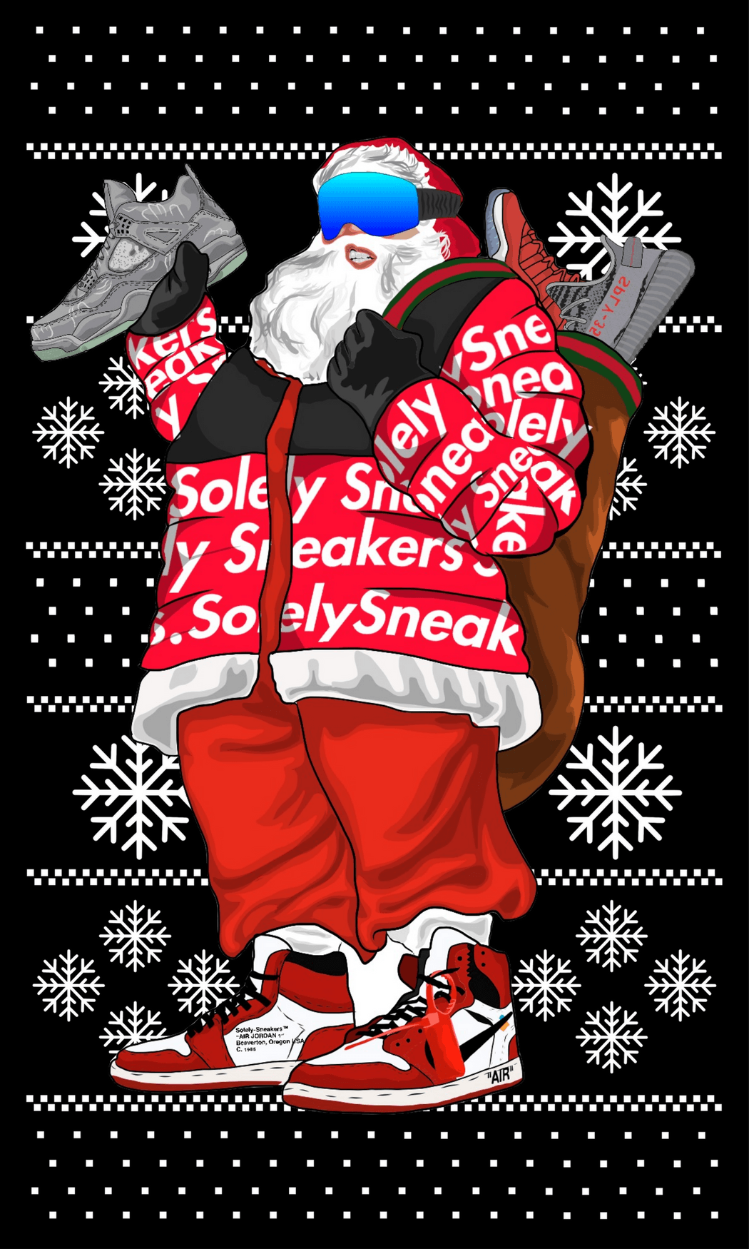 1050x1750 Wallpaper Sneakers Hypebeast