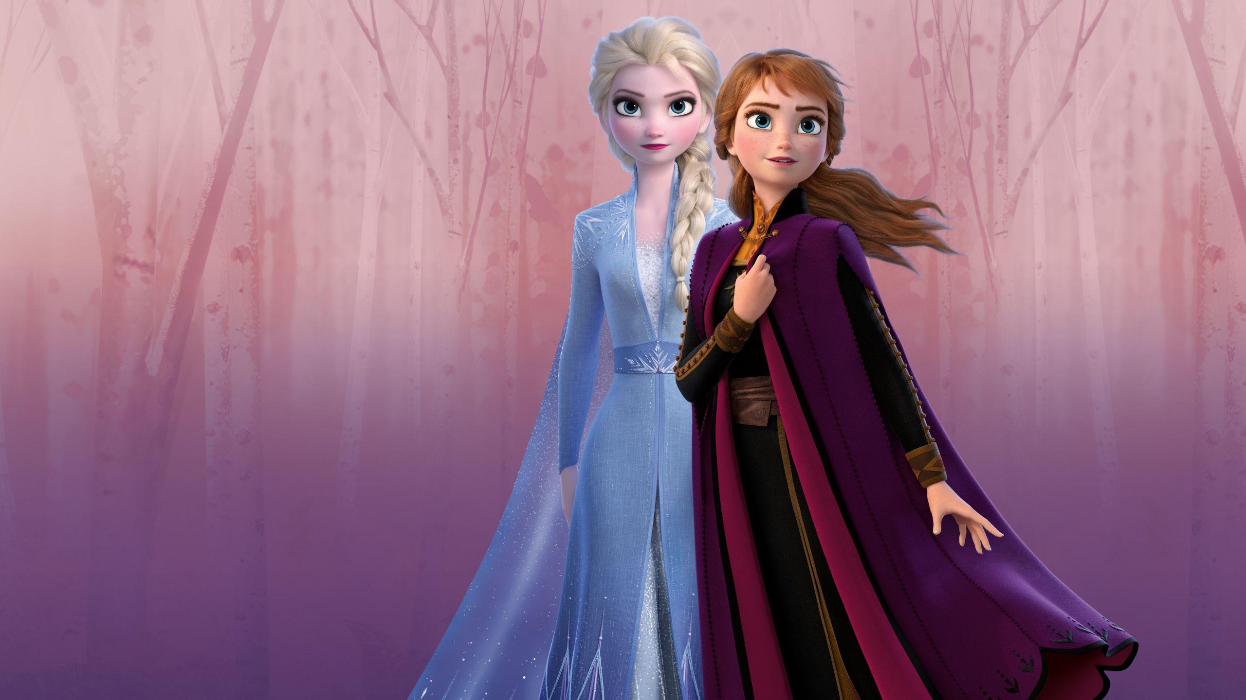Frozen Wallpaper Called Anna And Elsa  Anna  Free Transparent PNG Clipart  Images Download
