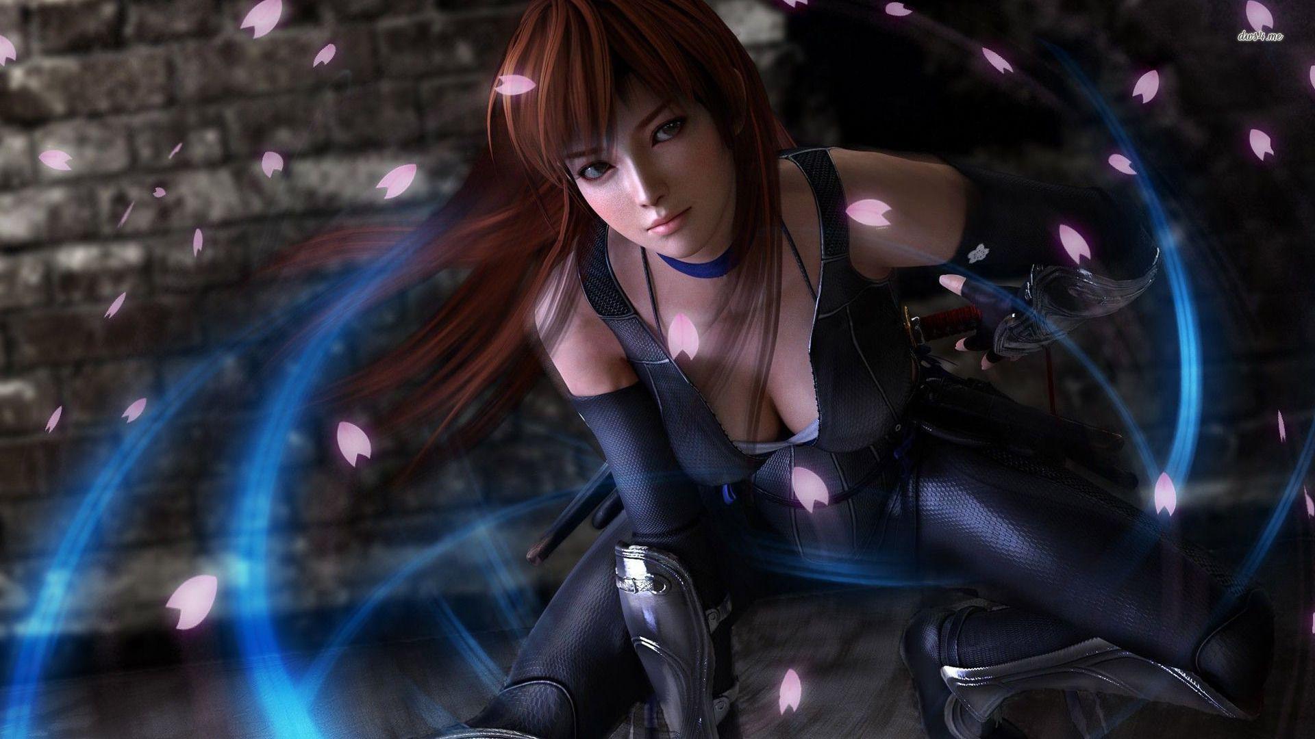 1920x1080 Kasumi. Dead or alive Ninja girl, Fantasy girl