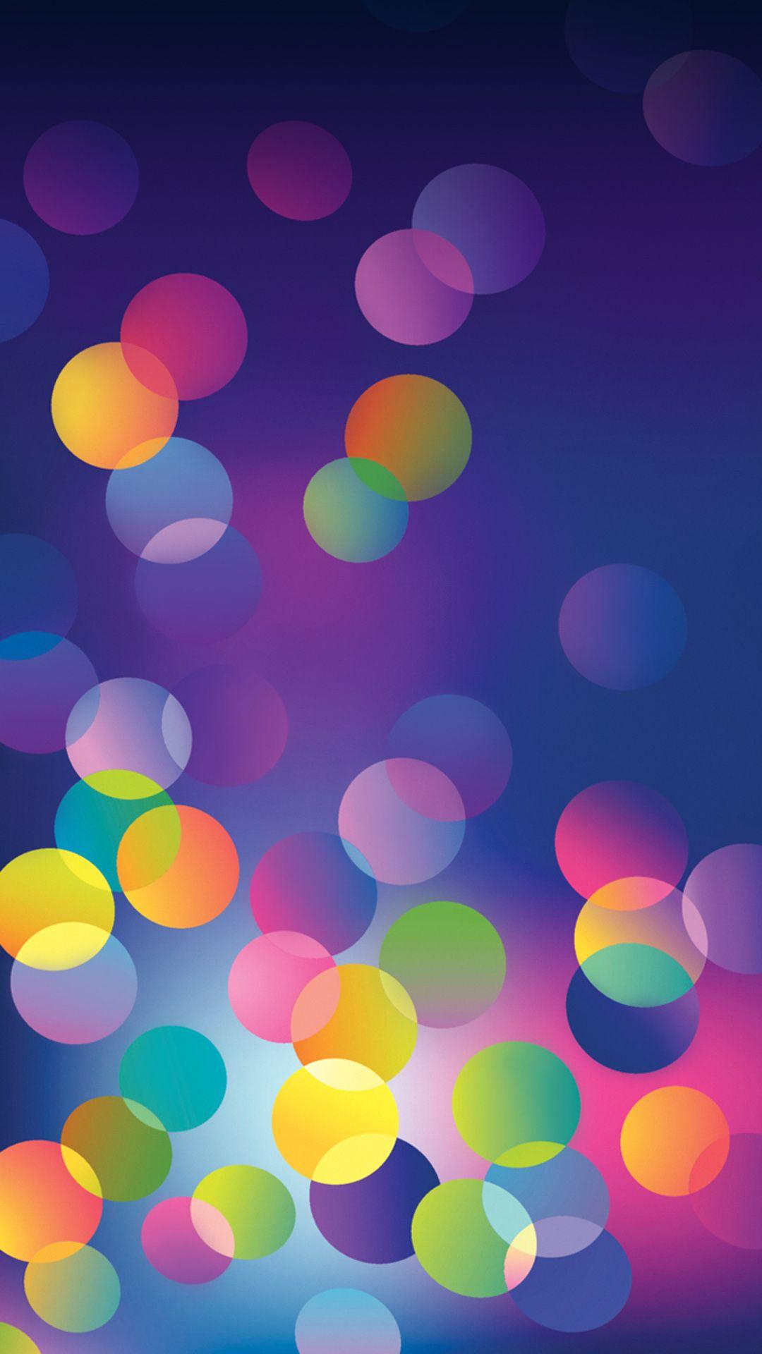 1080x1920 Free download Colour Bubbles IPhone wallpaper gradient abstract