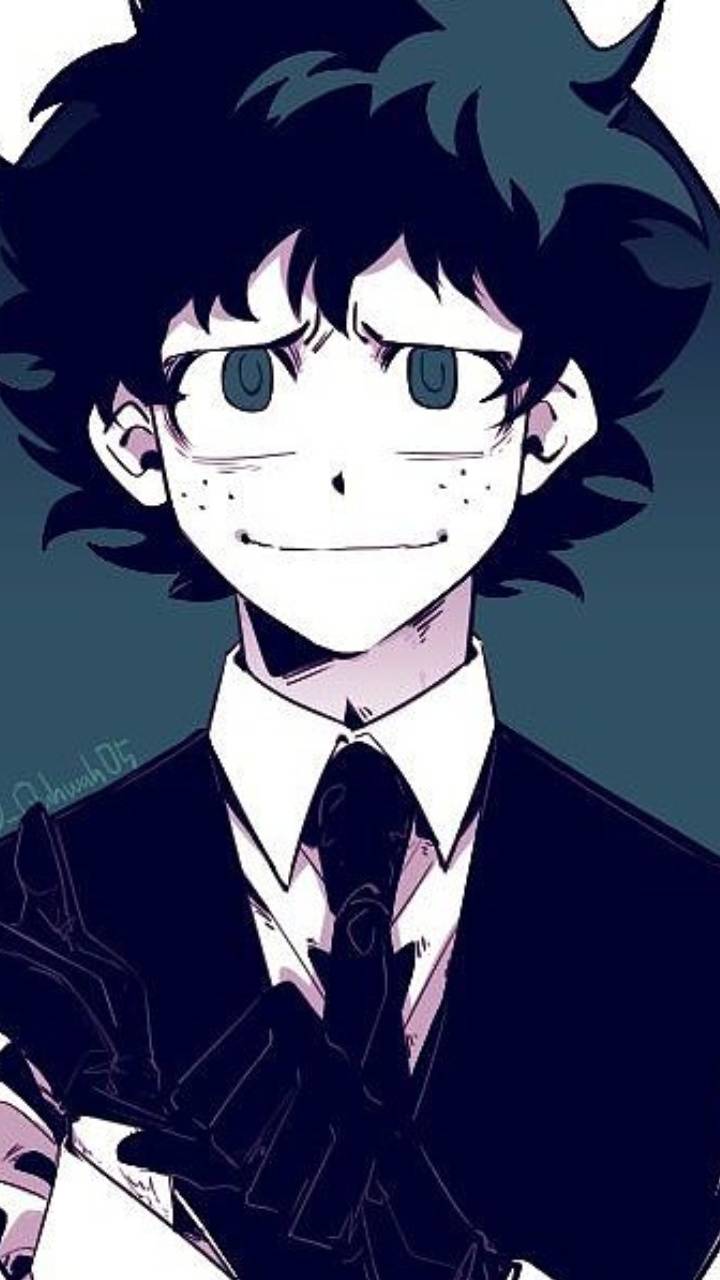 720x1280 Dark Deku wallpaper