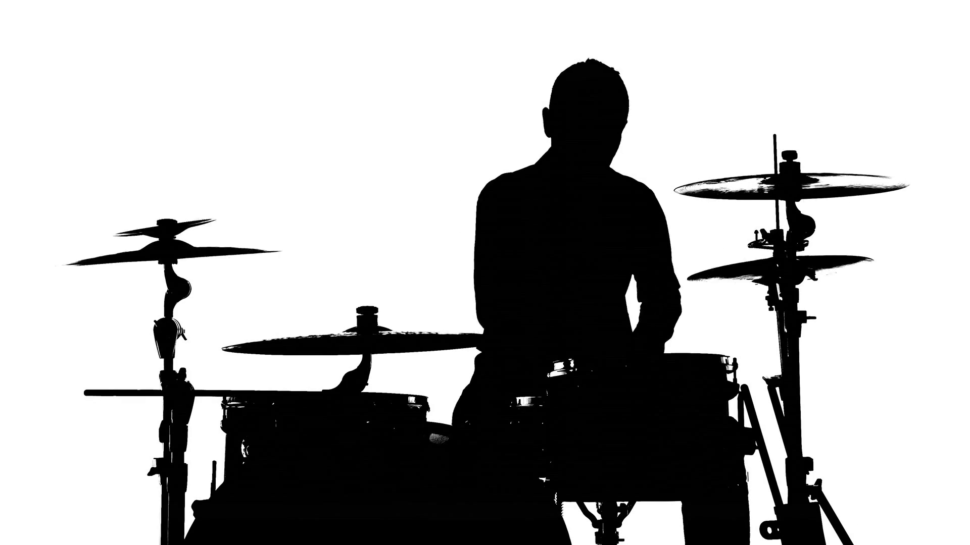 1920x1080 Drummer Silhouette Wallpaper