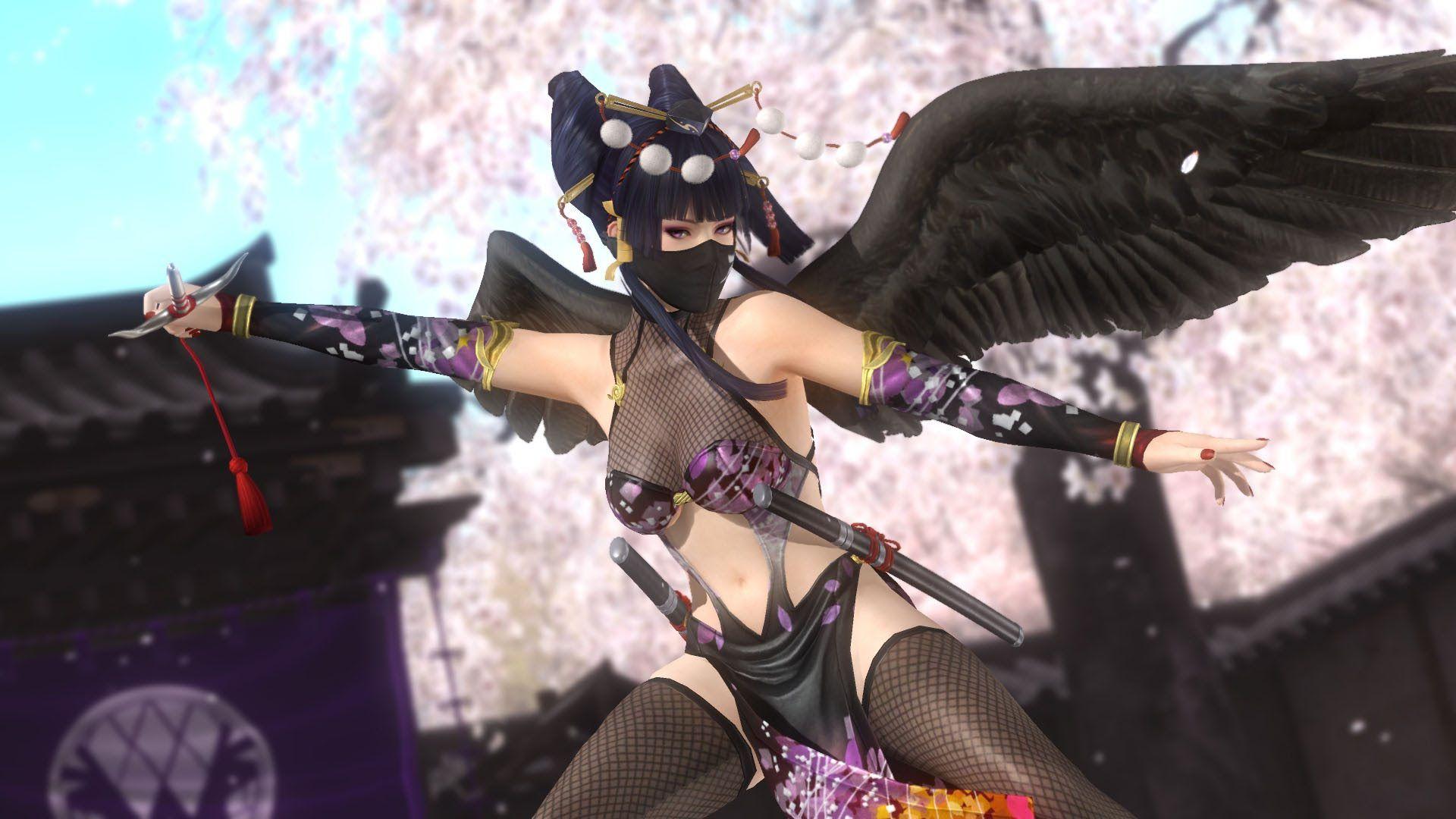 1920x1080 Dead or Alive 5: Last Round's New Ninja Costumes Show All The Skin