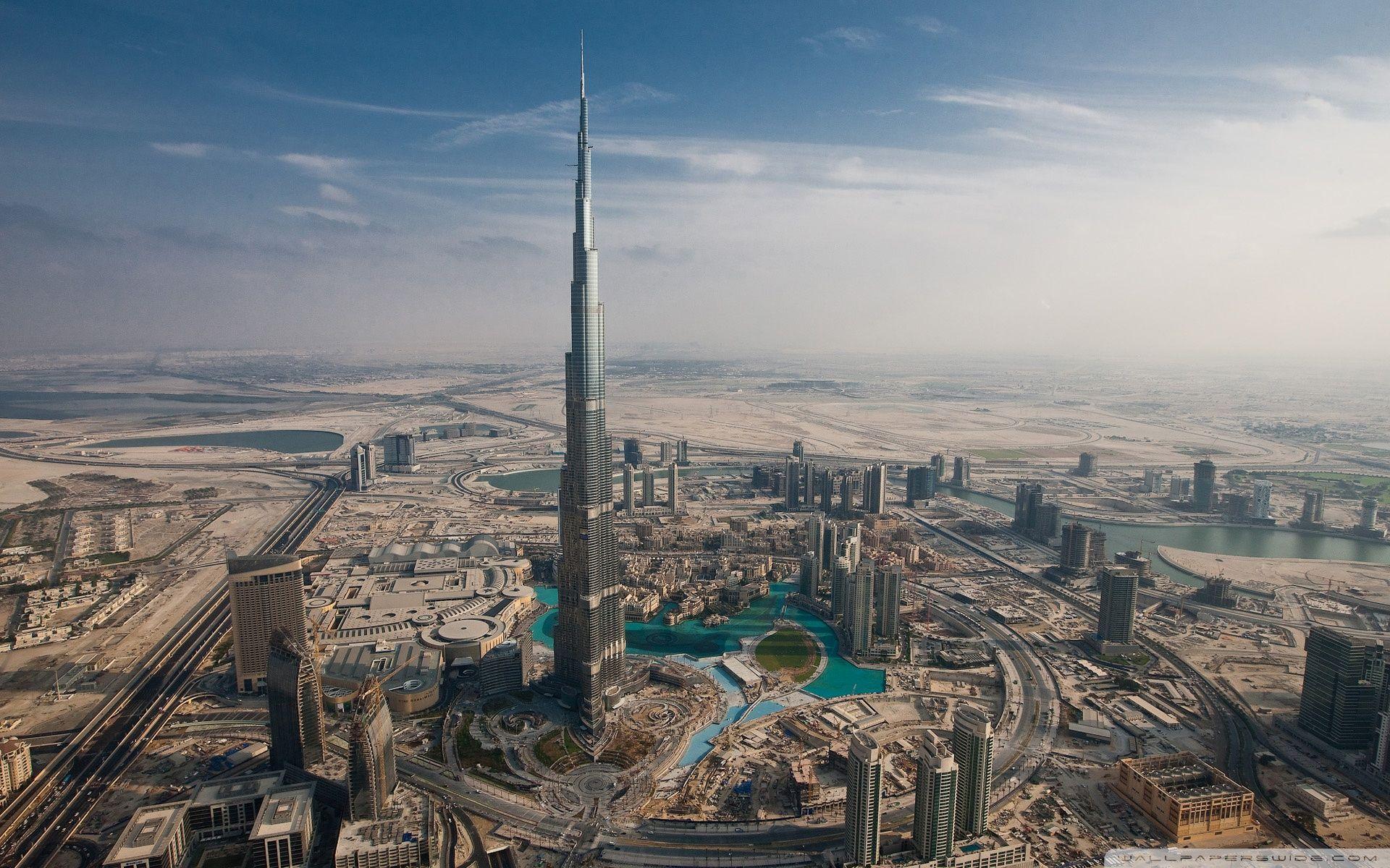1920x1200 Burj Khalifa, Dubai, United Arab Emirates Ultra HD Desktop