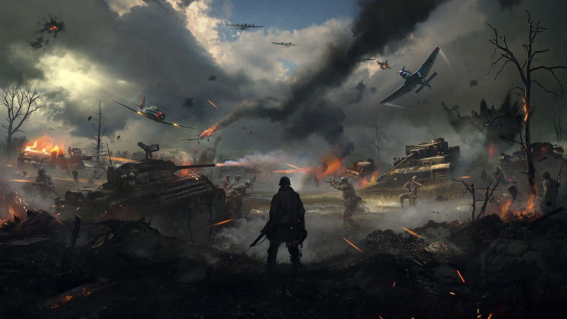 1920x1080 Hell Let Loose Game Wallpaper, HD Games 4K Wallpaper, Image