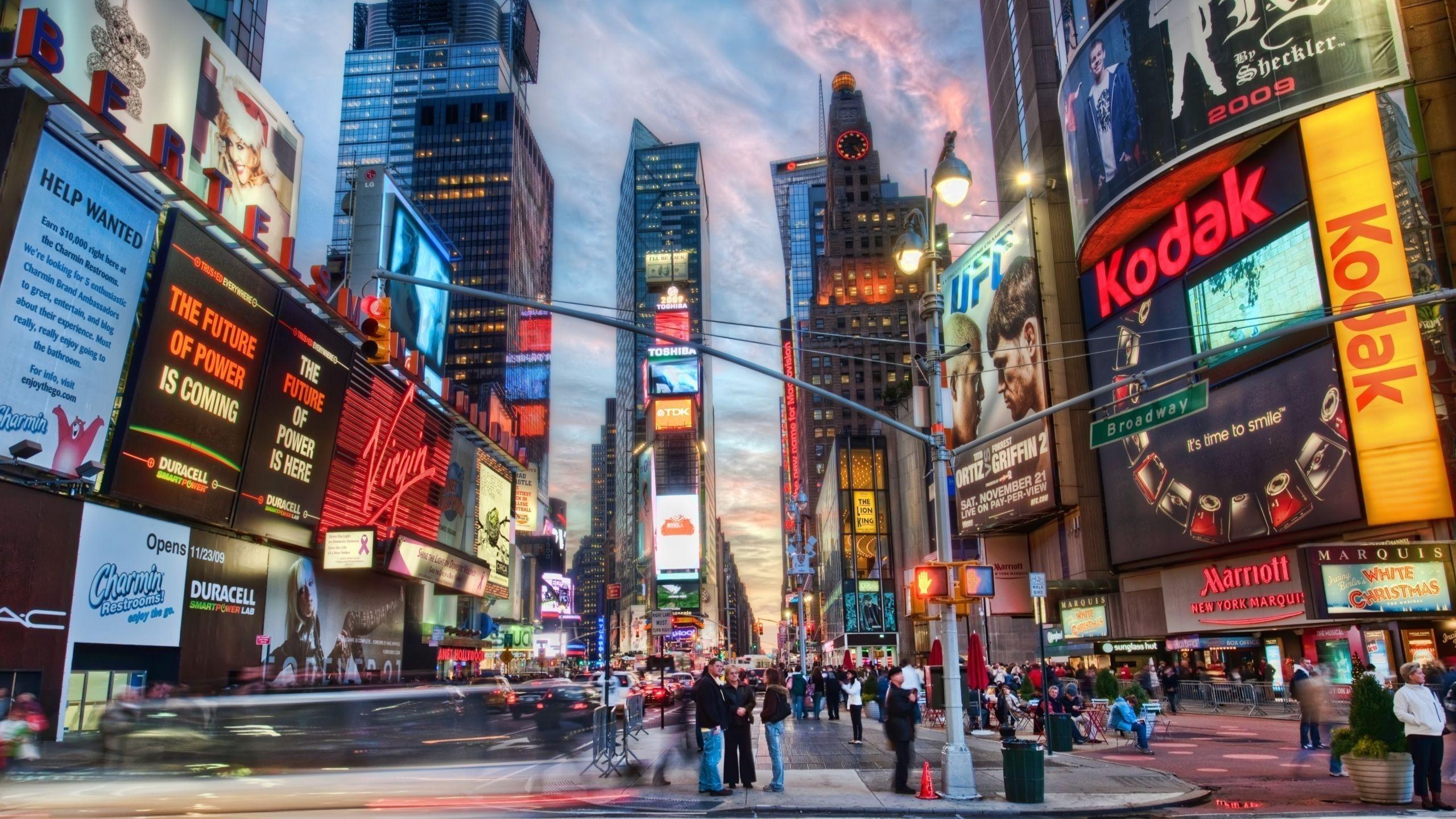 2560x1440 New York City Travel Mac Wallpaper Download Square, HD