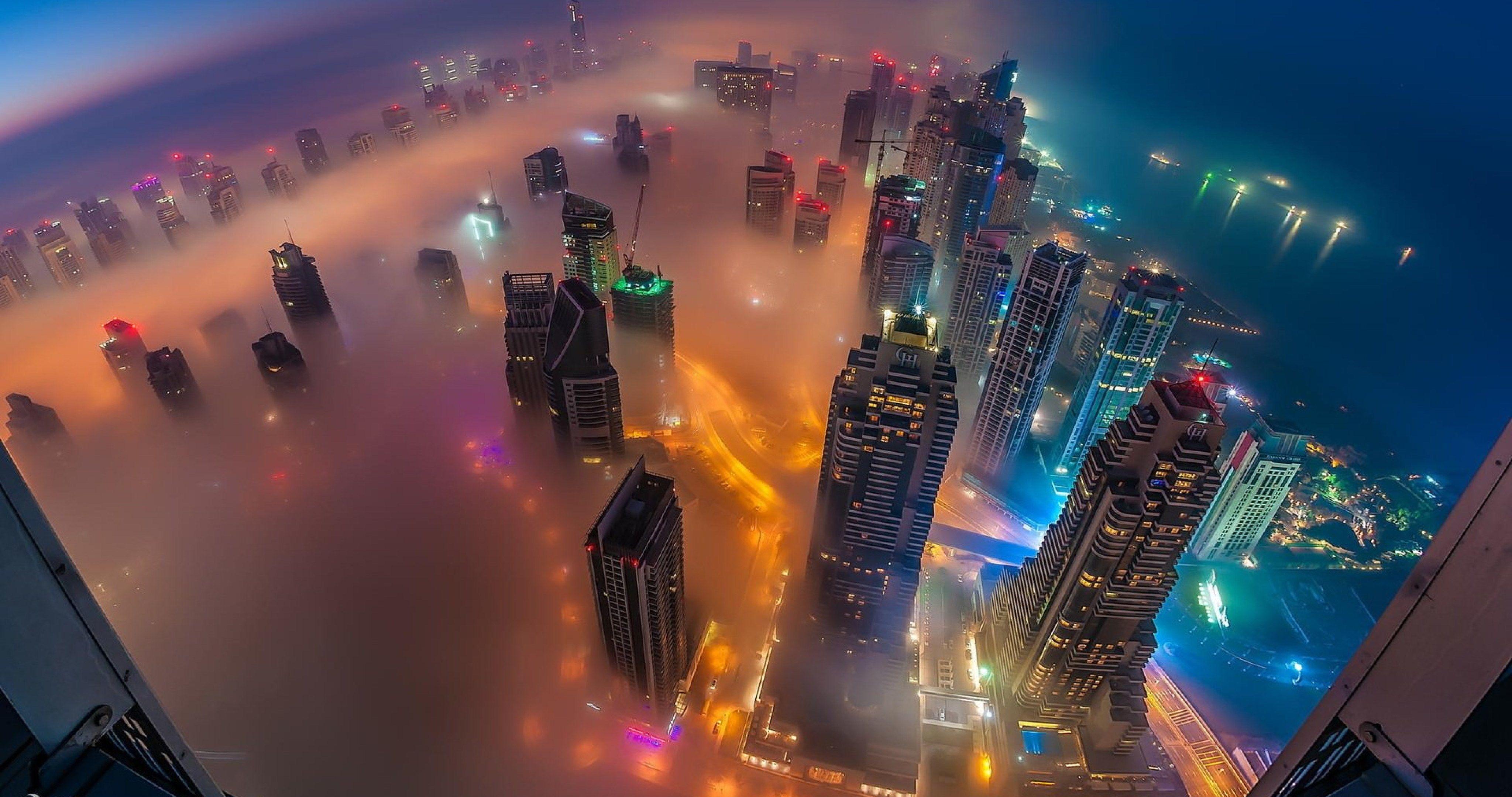 4096x2160 dubai city helicopter 4k ultra HD wallpaper. Windows wallpaper