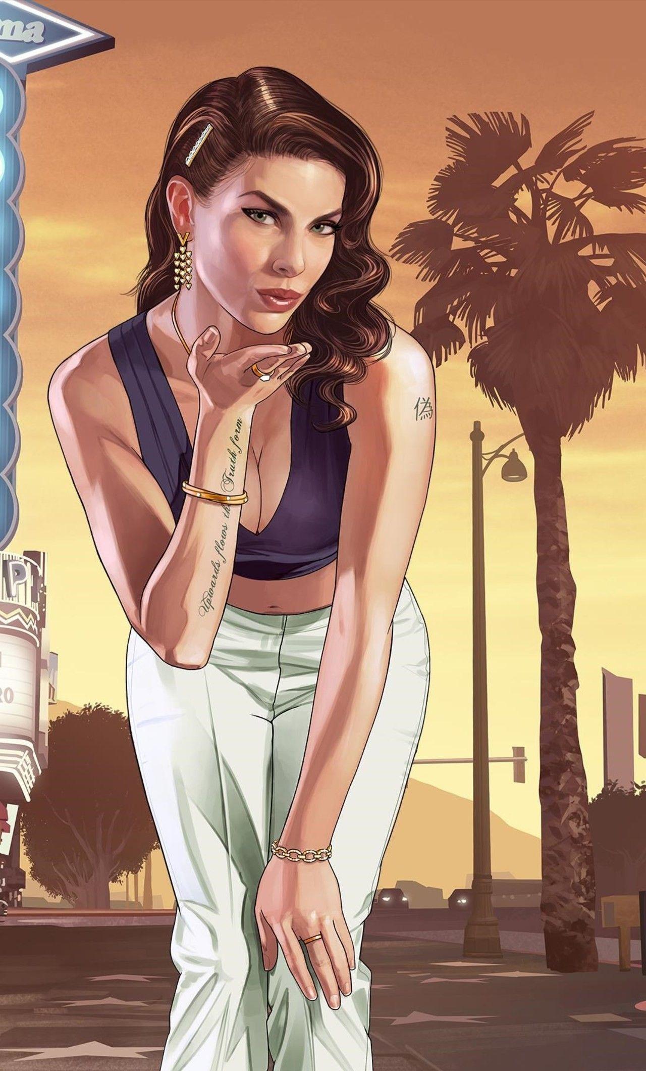 Gta 5 Girl Wallpapers Top Free Gta 5 Girl Backgrounds Wallpaperaccess