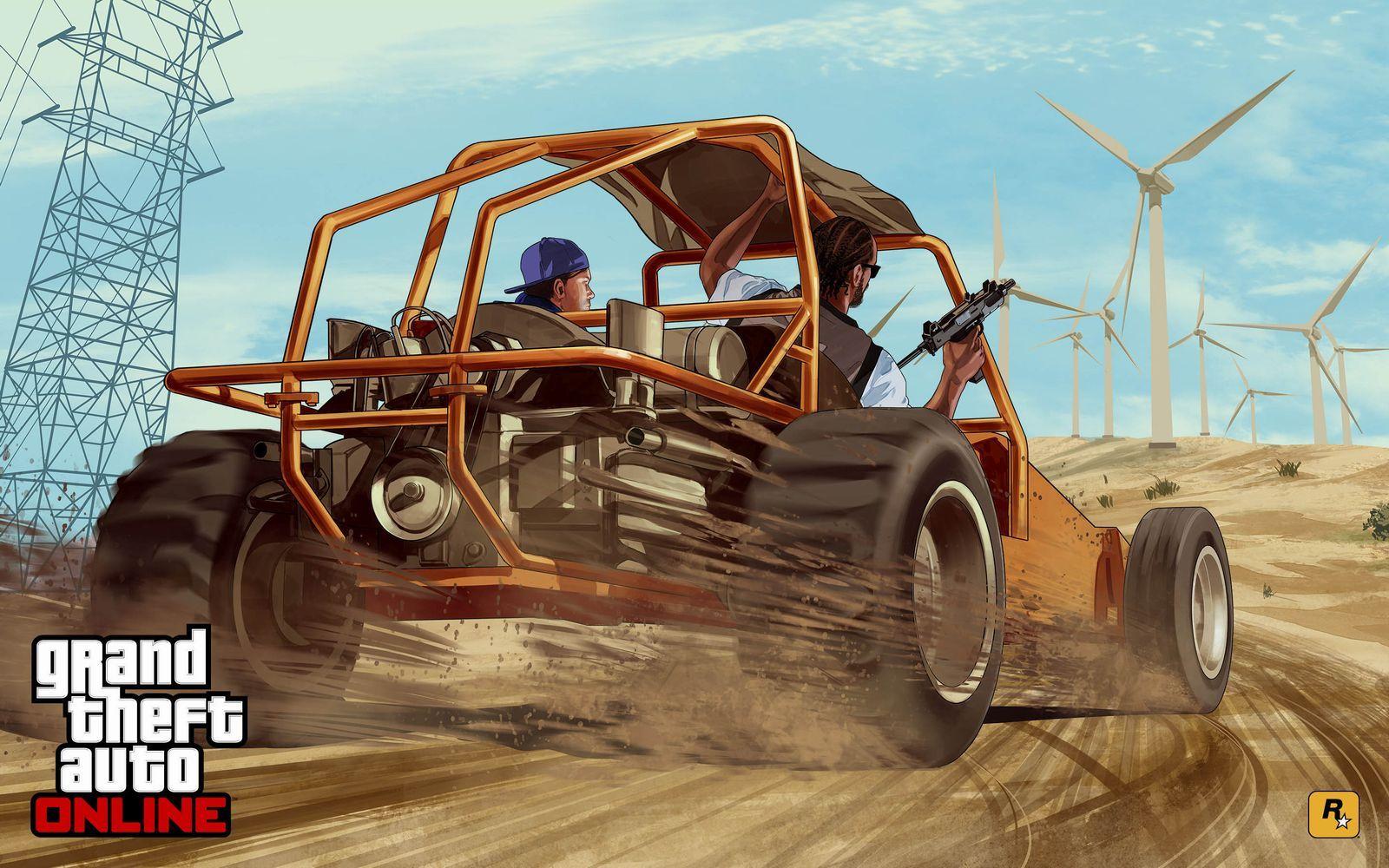 1600x1000 GTA 5 online update wallpaper