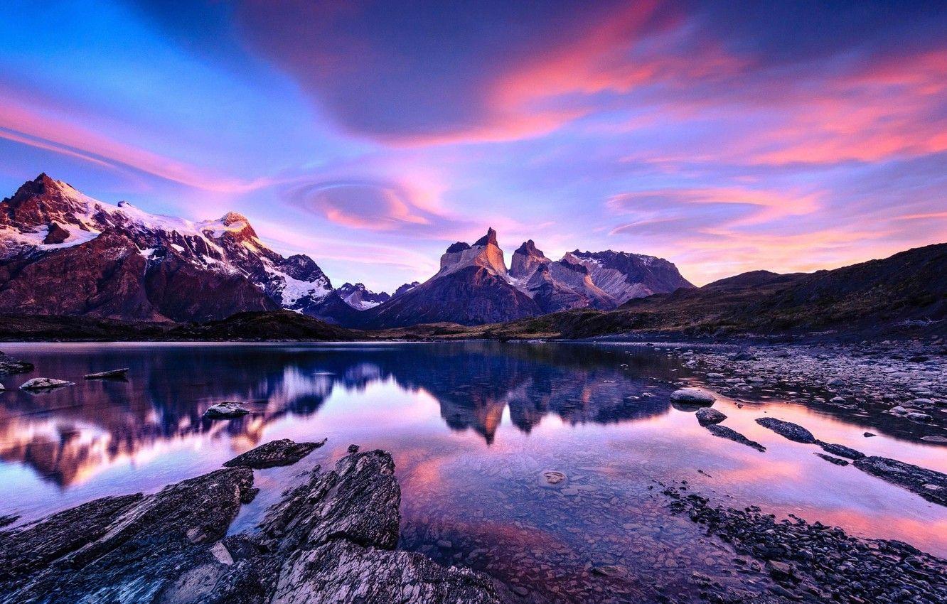 1332x850 Hình nền bầu trời, Đám mây, Núi, Chile, Hình ảnh Patagonia cho máy tính để bàn, phần пейзажи