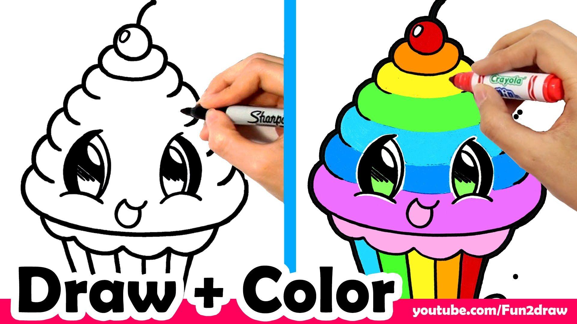 1920x1080 Rainbow Cupcake Cute + Easy