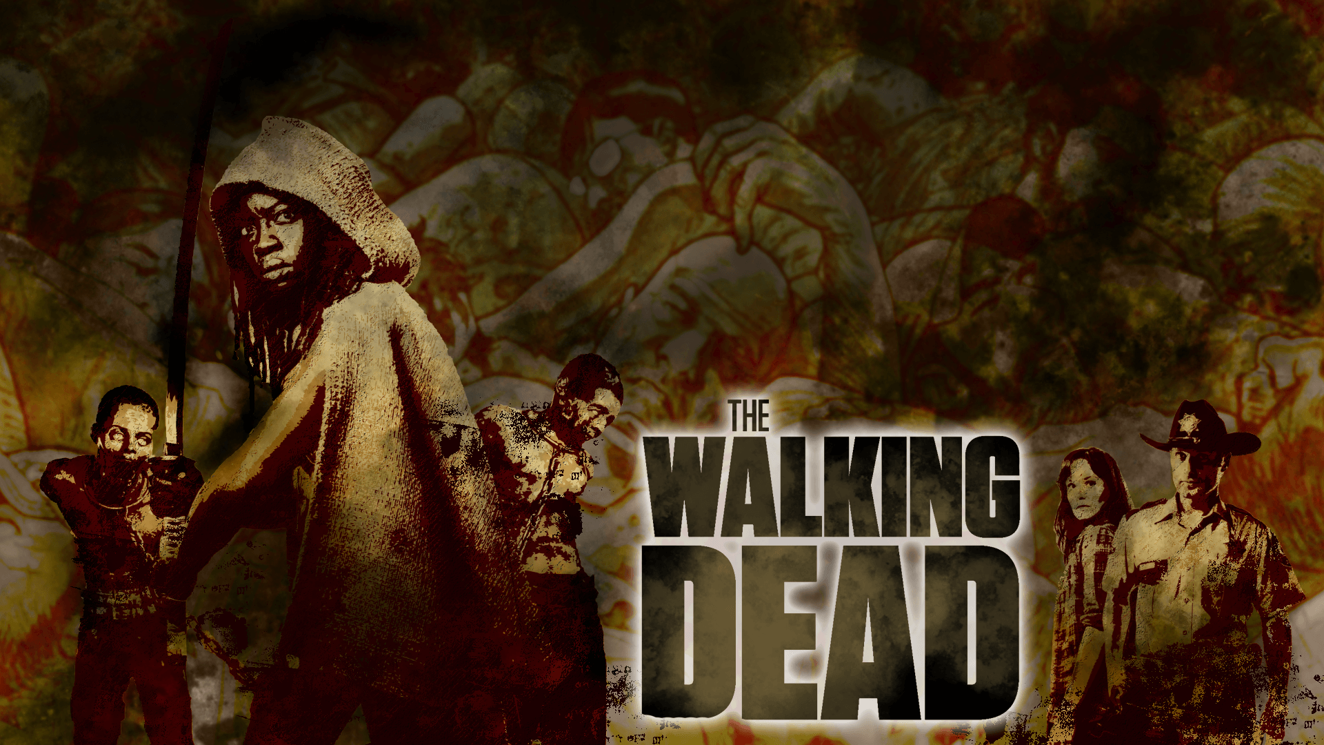 1920x1080 Walking Dead HD Wallpaper