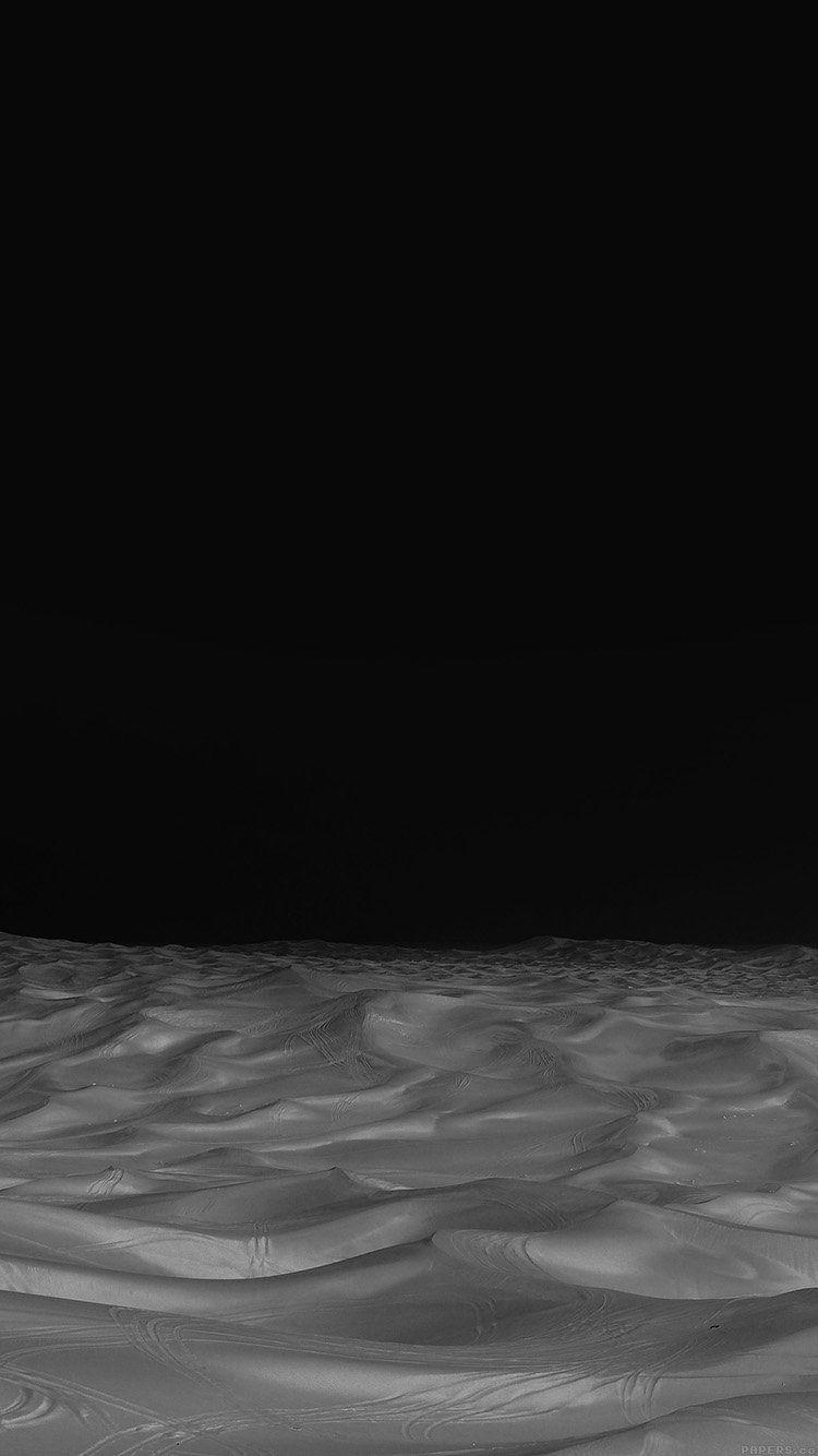 750x1334 iPhone wallpaper. desert minimal dark black