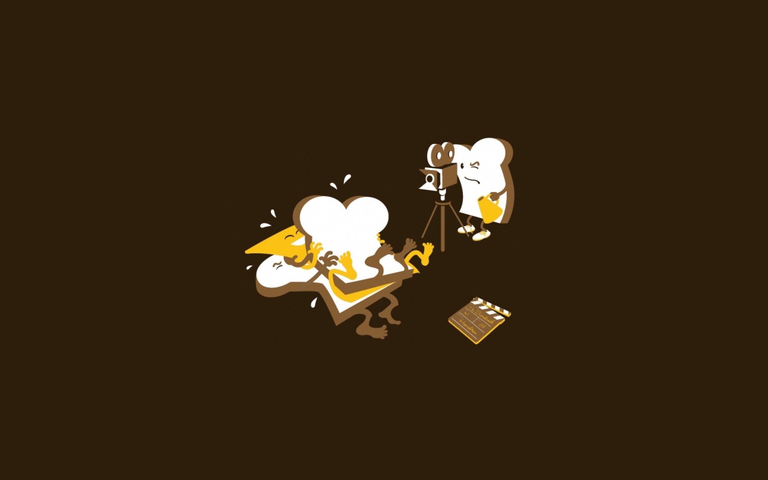 2560x1600 Bread Funny Art Minimalist Background Hd, Download