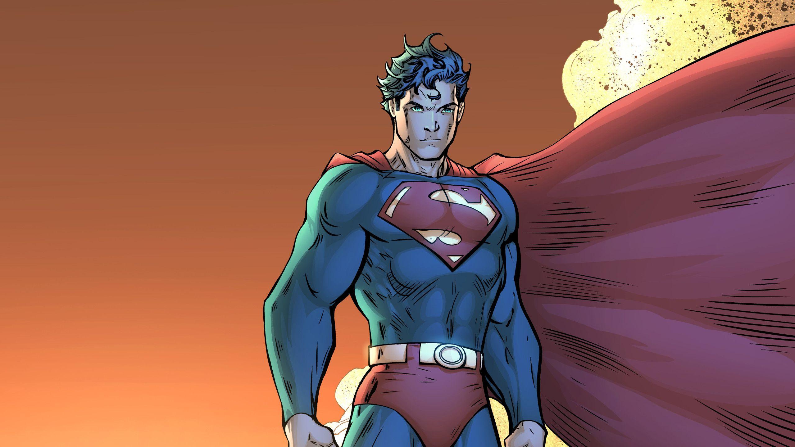 2560x1440 Superman Comic Book Poster 5k 1440P Resolution HD 4k