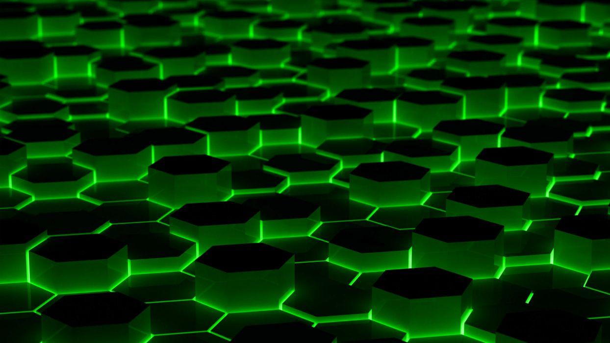 1244x700 Green abstract hexagons wallpaperx1080