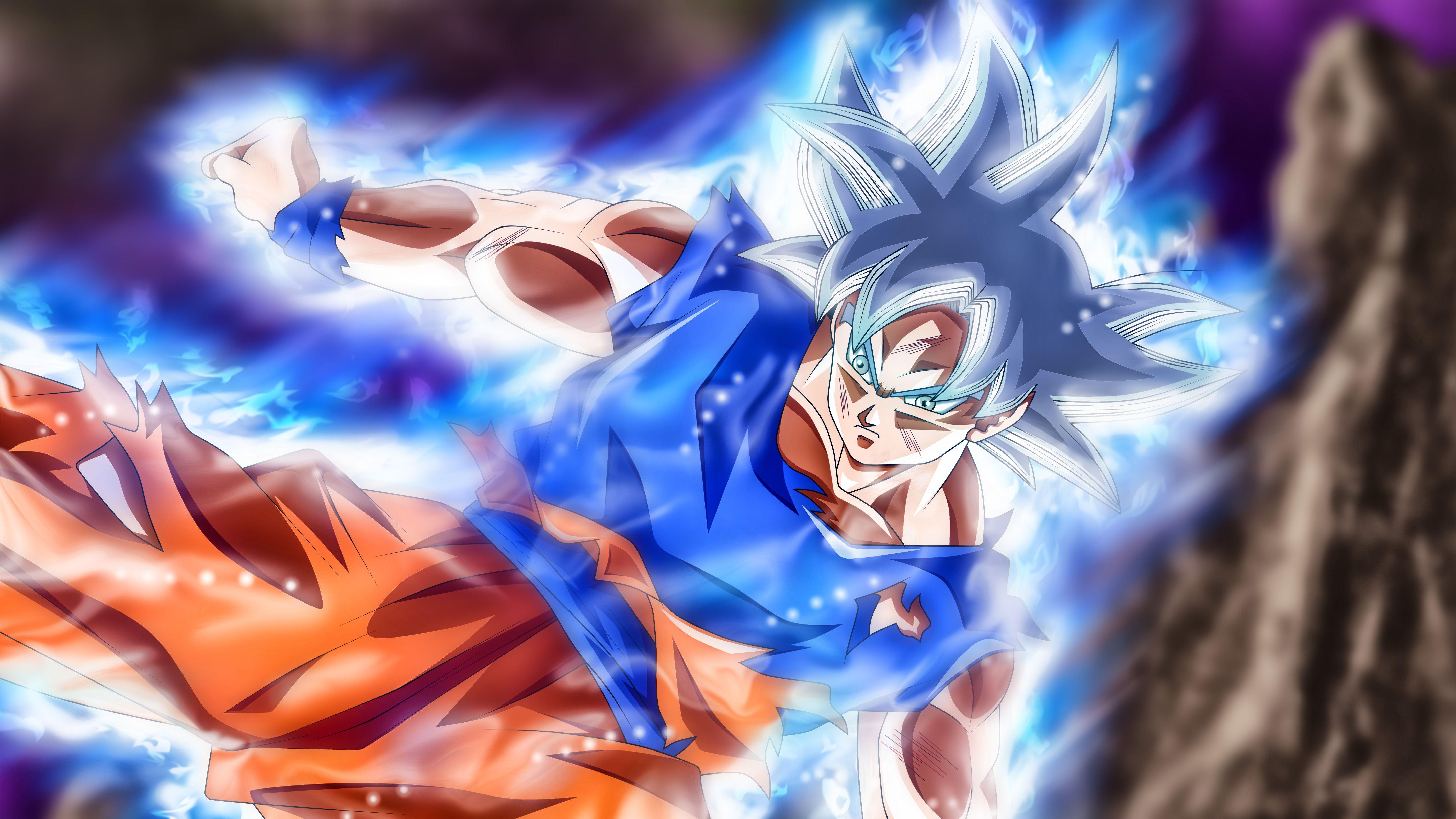 5760x3240 Mastered Ultra Instinct Goku hình nền