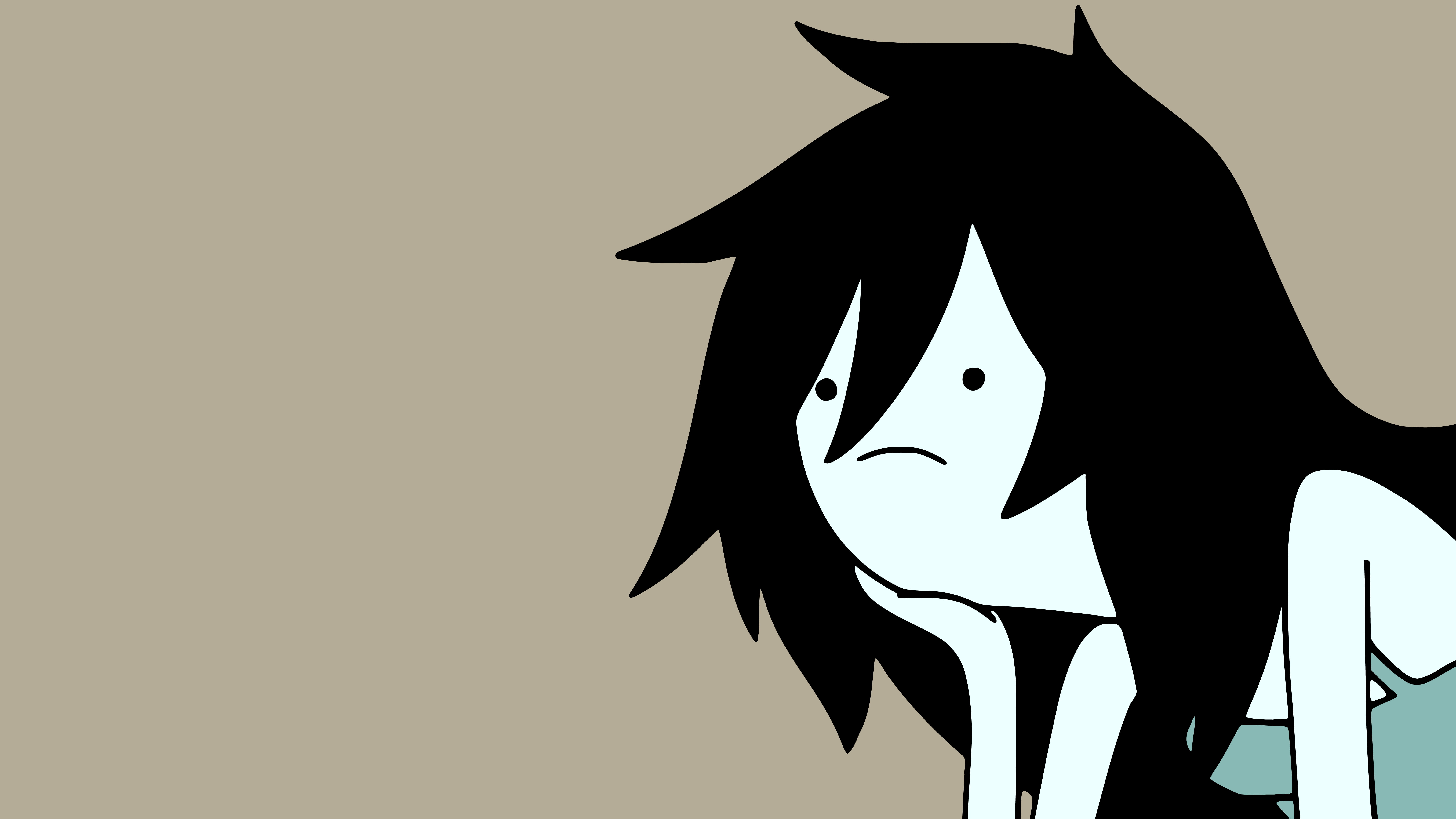7680x4320 Adventure Time character illustration, Adventure Time, Marceline